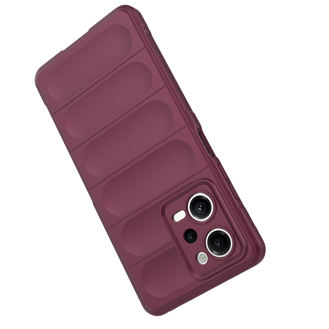 Pokrowiec Magic Shield Case burgundowy Xiaomi Poco X5 Pro 5G / 4
