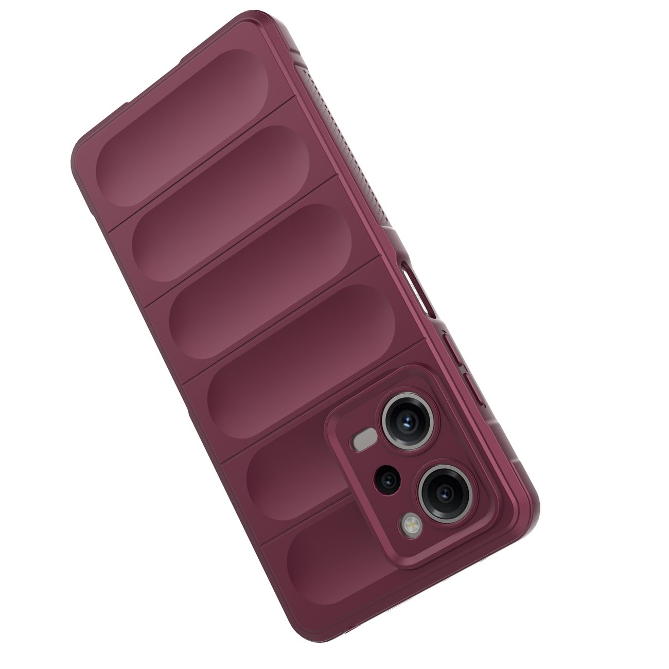 Pokrowiec Magic Shield Case burgundowy Xiaomi Poco X5 Pro 5G / 5