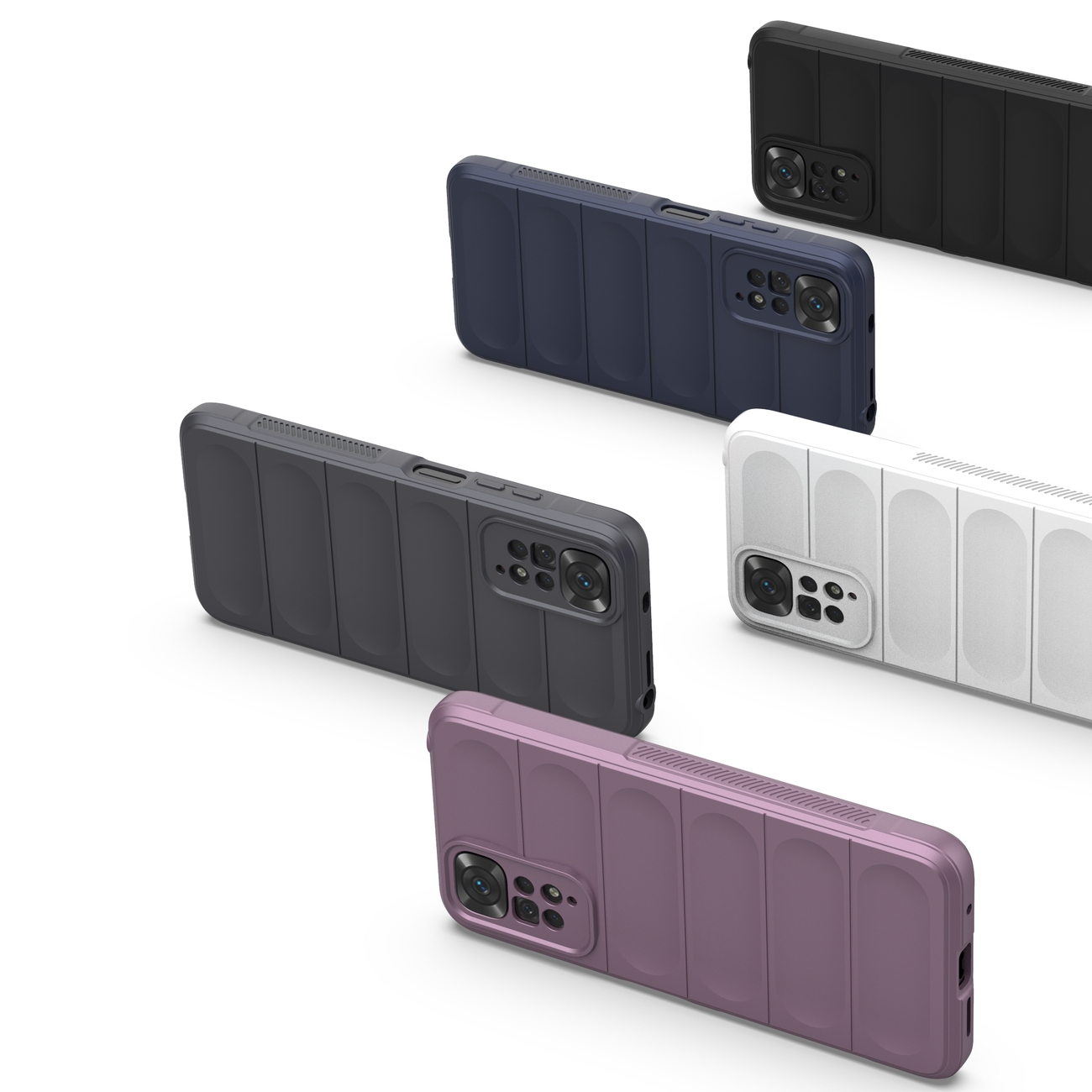 Pokrowiec Magic Shield Case burgundowy Xiaomi Redmi Note 11 / 12