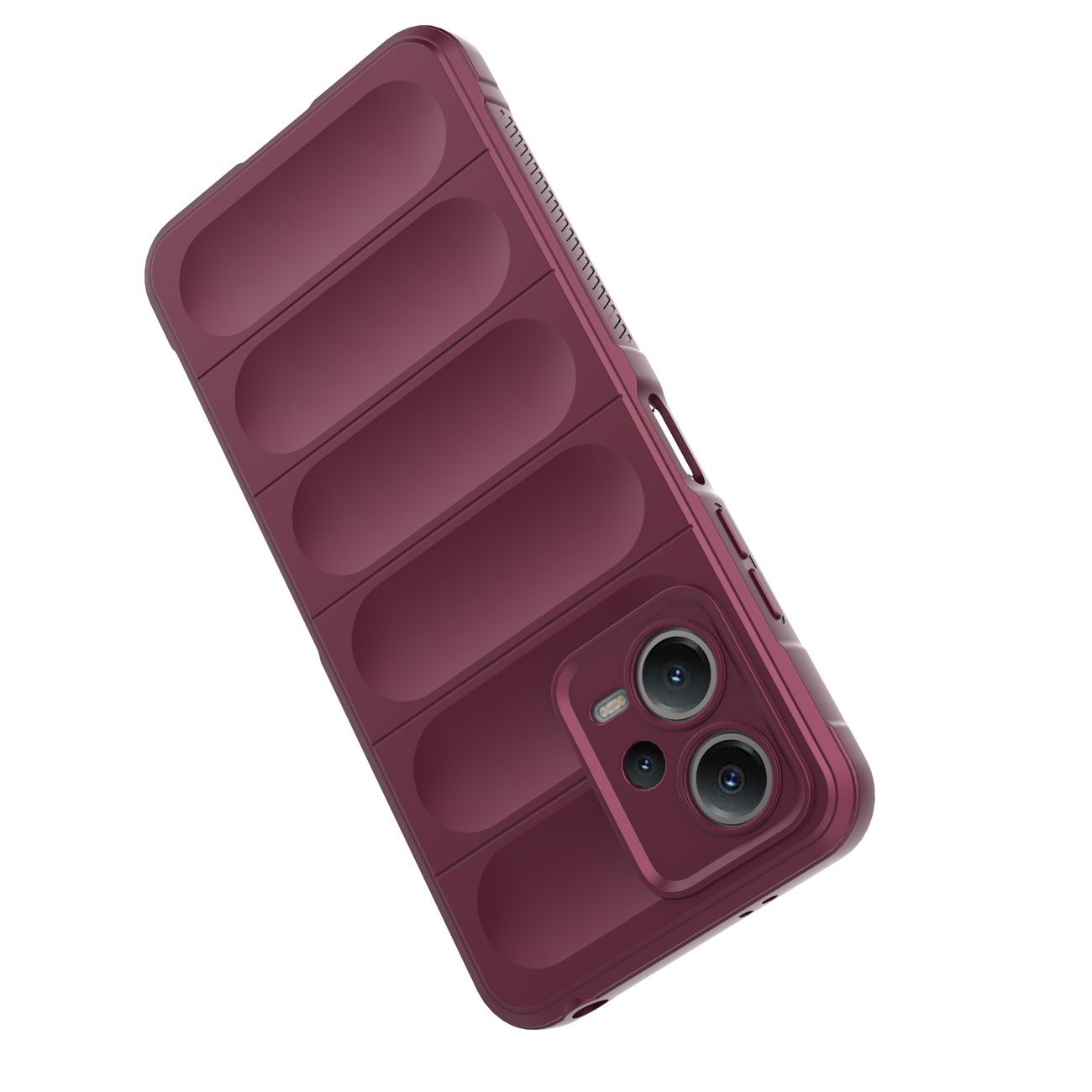 Pokrowiec Magic Shield Case burgundowy Xiaomi Redmi Note 12 5G / 4 Pokrowiec Magic Shield Case burgundowy Xiaomi Redmi Note 12 5G / 4