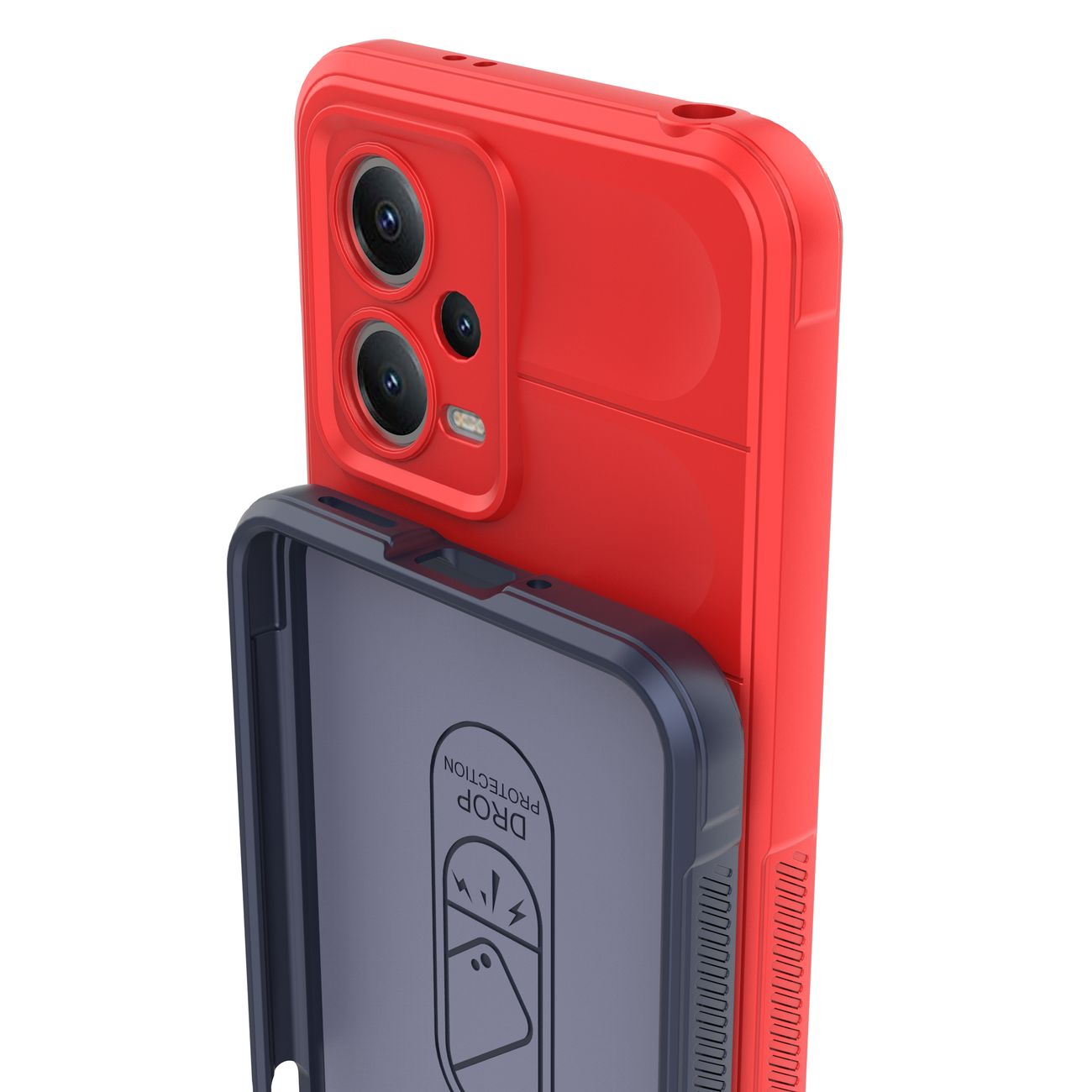 Pokrowiec Magic Shield Case burgundowy Xiaomi Redmi Note 12 5G / 8 Pokrowiec Magic Shield Case burgundowy Xiaomi Redmi Note 12 5G / 8