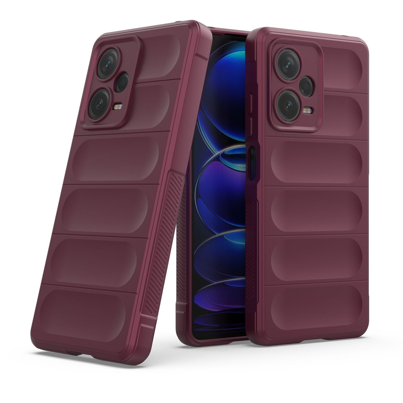 Pokrowiec Magic Shield Case burgundowy Xiaomi Redmi Note 12 Pro Plus / 4