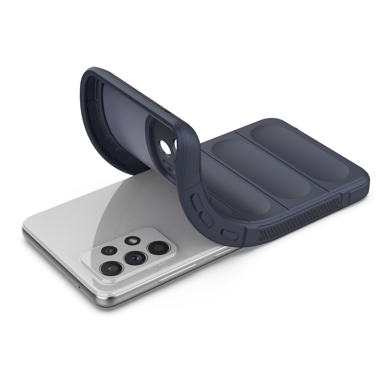 Pokrowiec Magic Shield Case ciemnoniebieski Samsung A52 5G / 4