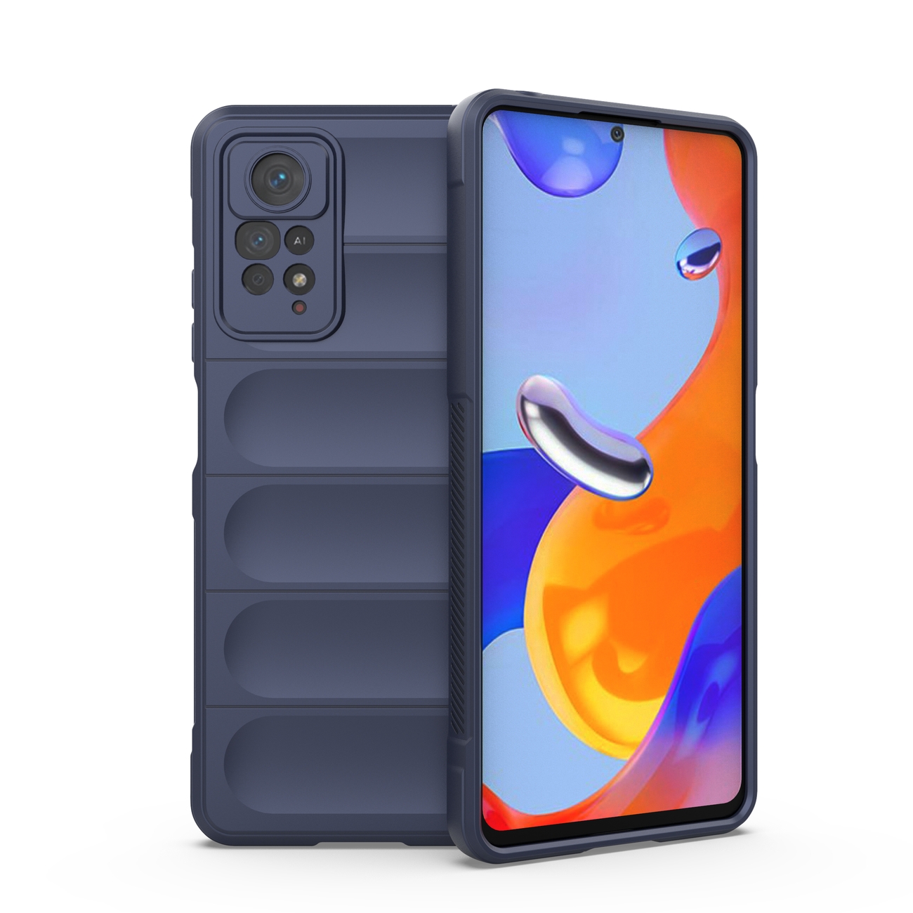 Pokrowiec Magic Shield Case ciemnoniebieski Xiaomi Redmi Note 11 Pro