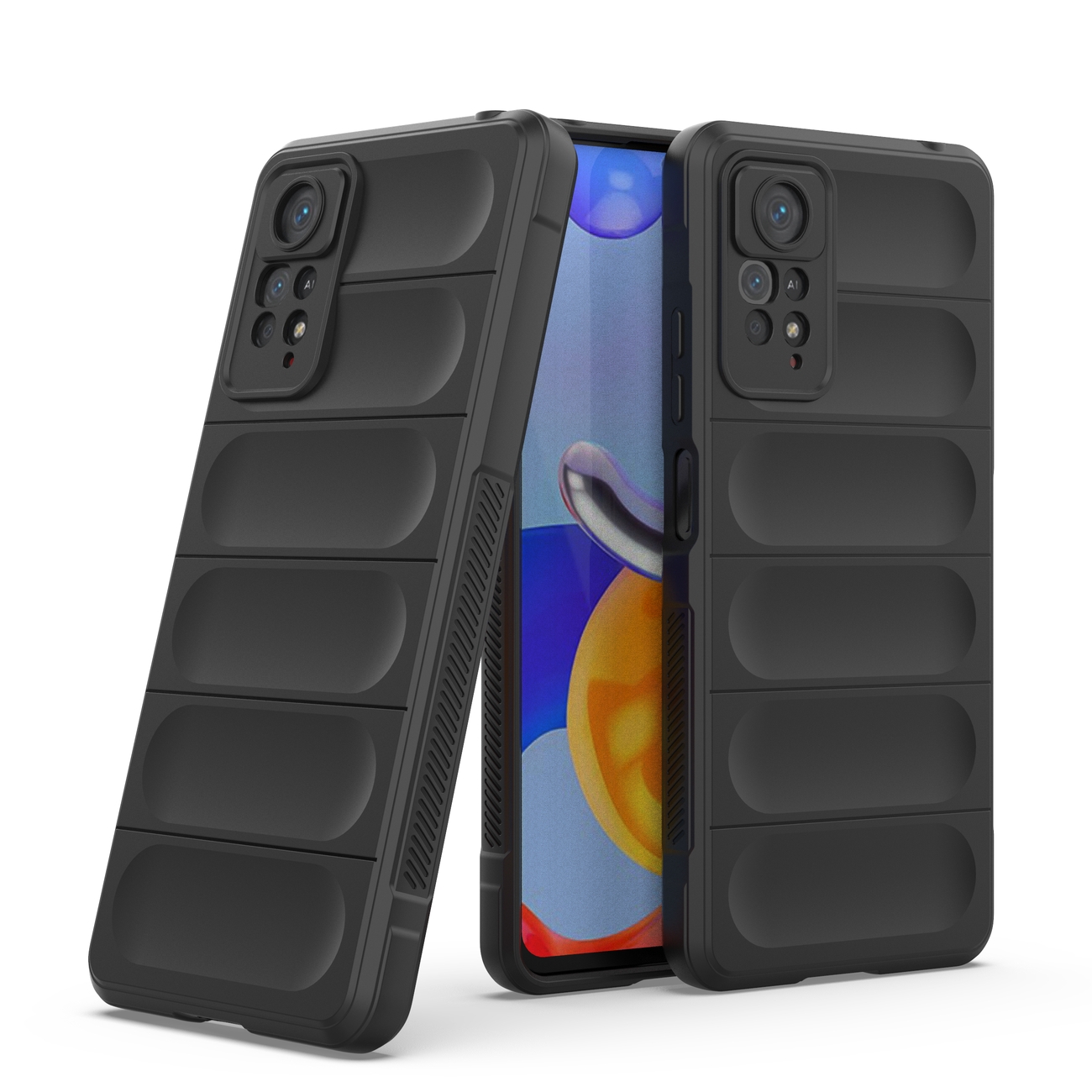 Pokrowiec Magic Shield Case ciemnoniebieski Xiaomi Redmi Note 11 Pro / 4