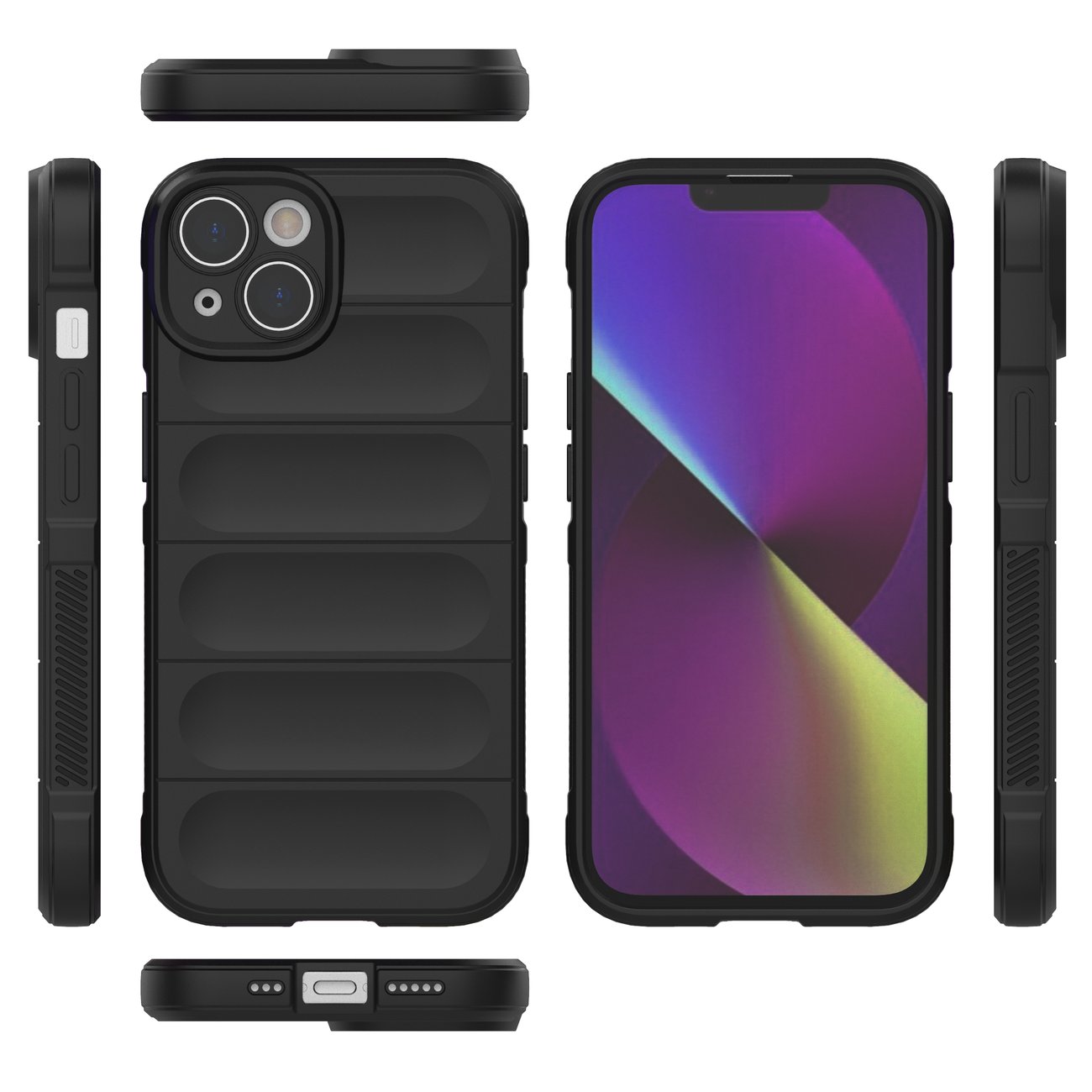 Pokrowiec Magic Shield Case czarny Apple iPhone 14 / 7