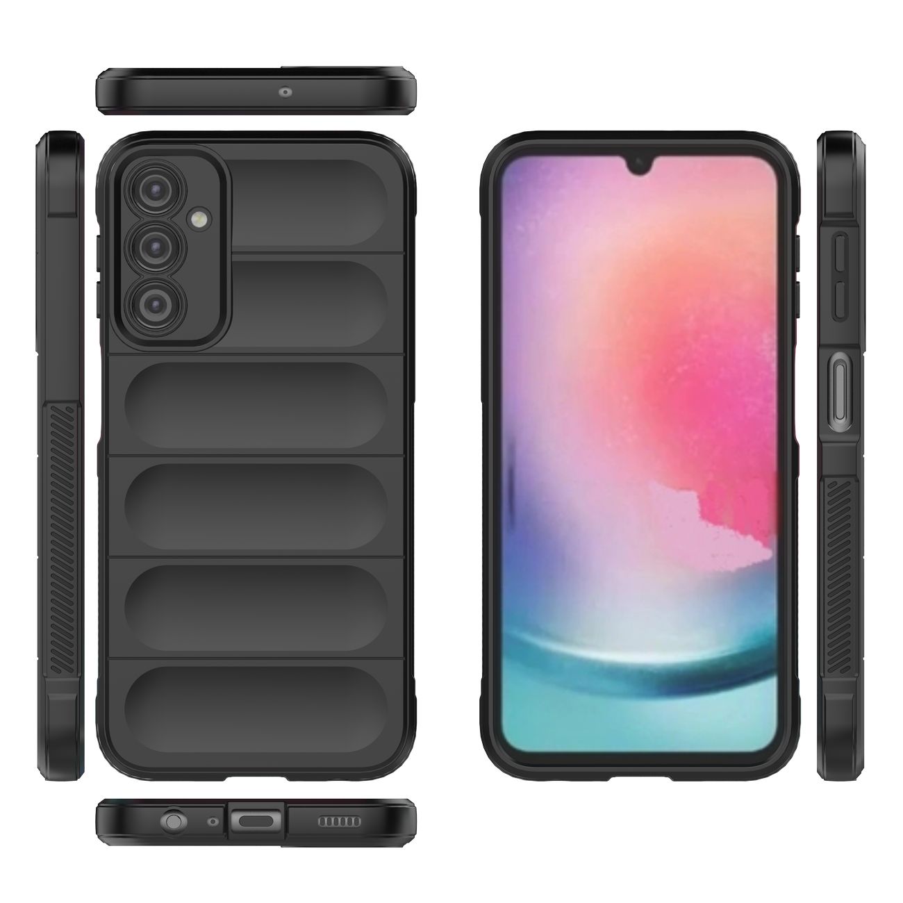 Pokrowiec Magic Shield Case czarny Samsung Galaxy A24 4G / 2