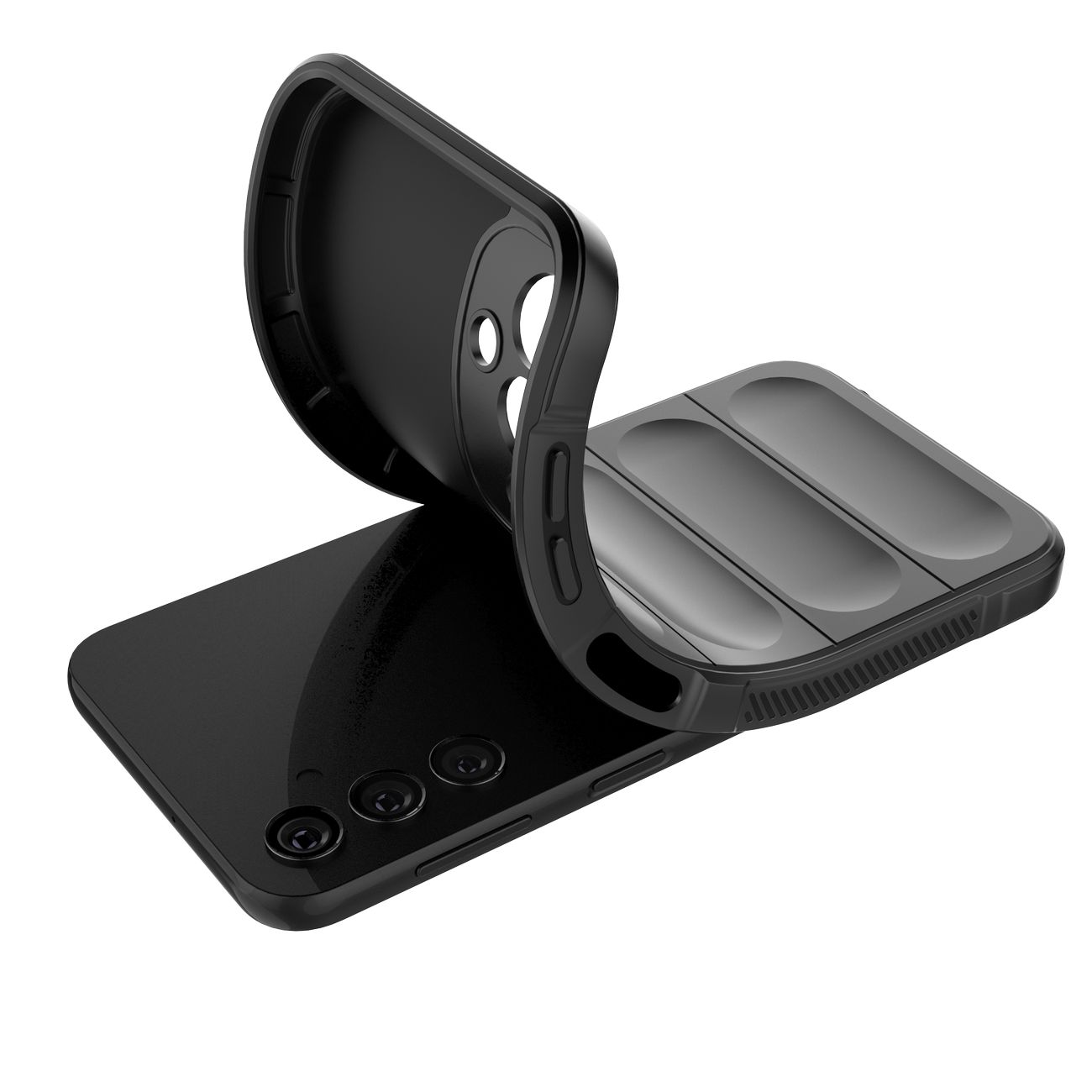 Pokrowiec Magic Shield Case czarny Samsung Galaxy A24 4G / 3