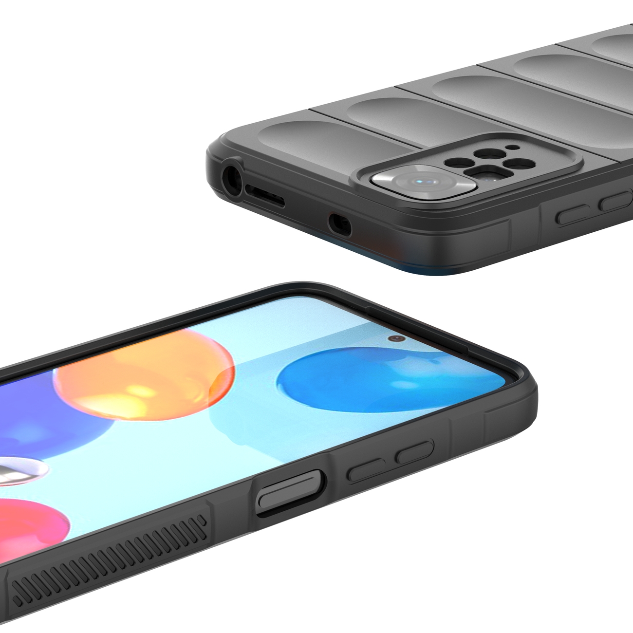 Pokrowiec Magic Shield Case czarny Xiaomi Redmi Note 11 / 11