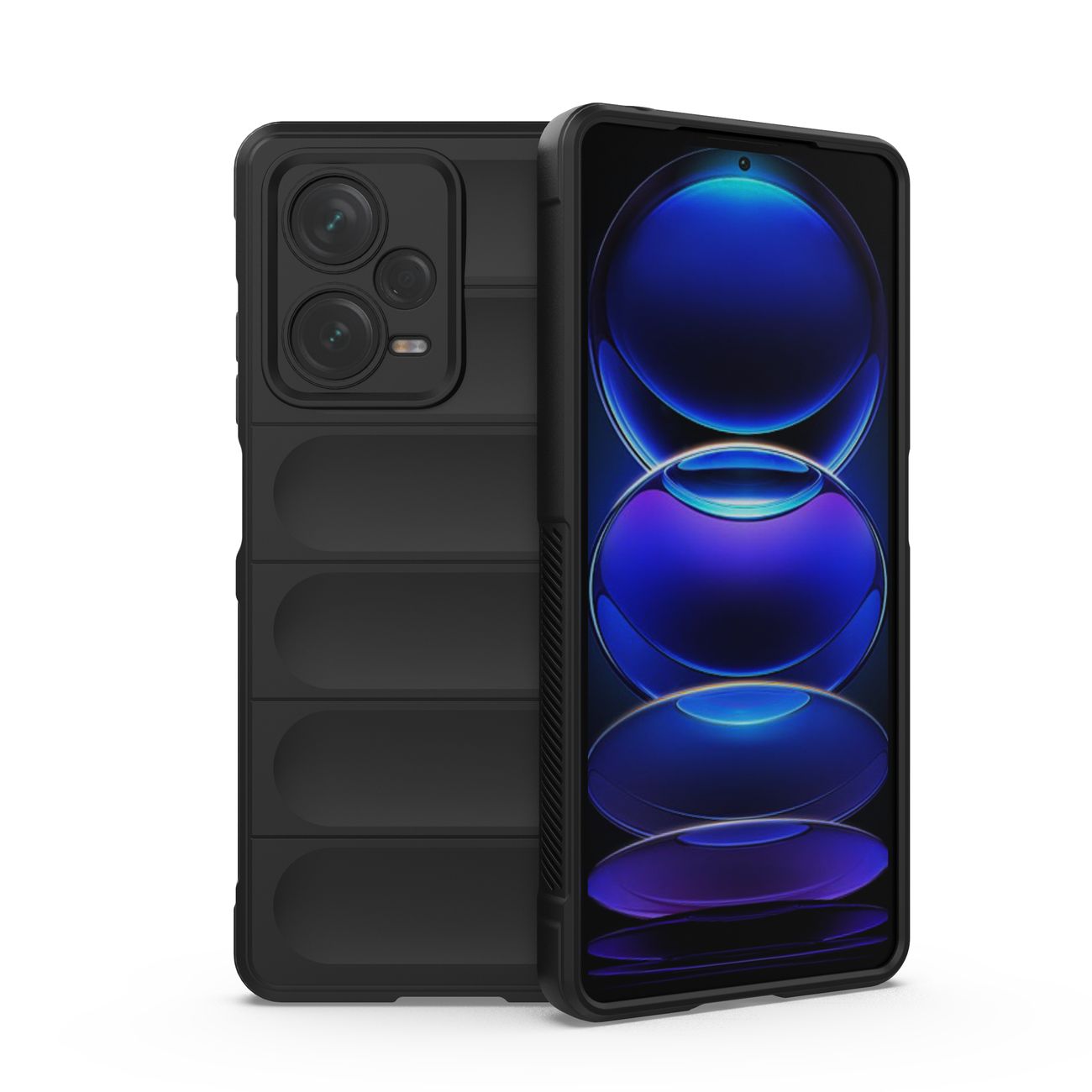 Pokrowiec Magic Shield Case czarny Xiaomi Redmi Note 12 Pro Plus