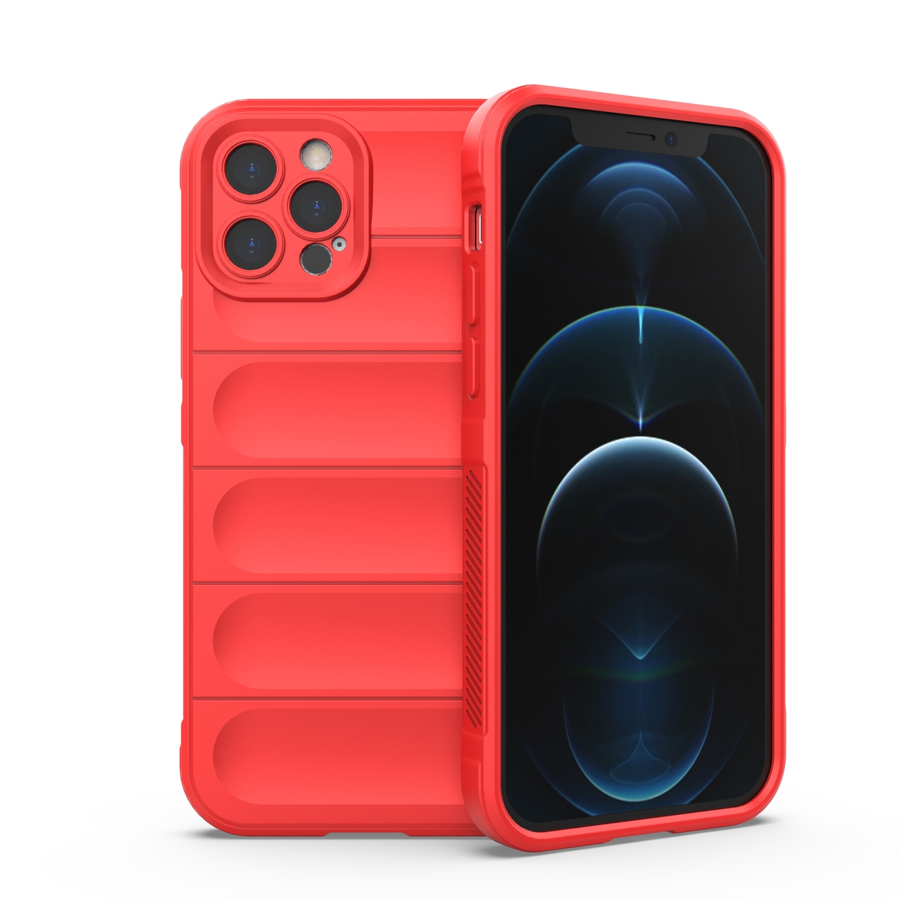 Pokrowiec Magic Shield Case czerwony Apple iPhone 12 Pro