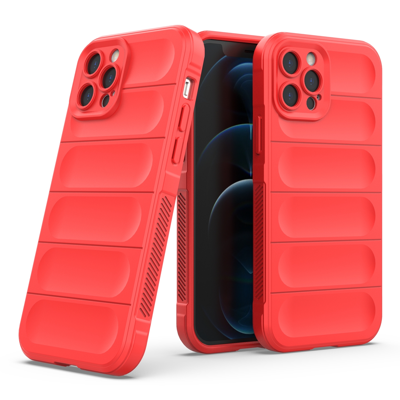 Pokrowiec Magic Shield Case czerwony Apple iPhone 12 Pro / 6