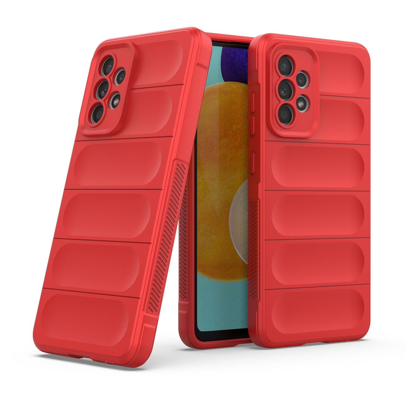 Pokrowiec Magic Shield Case czerwony Samsung A52 4G / 7