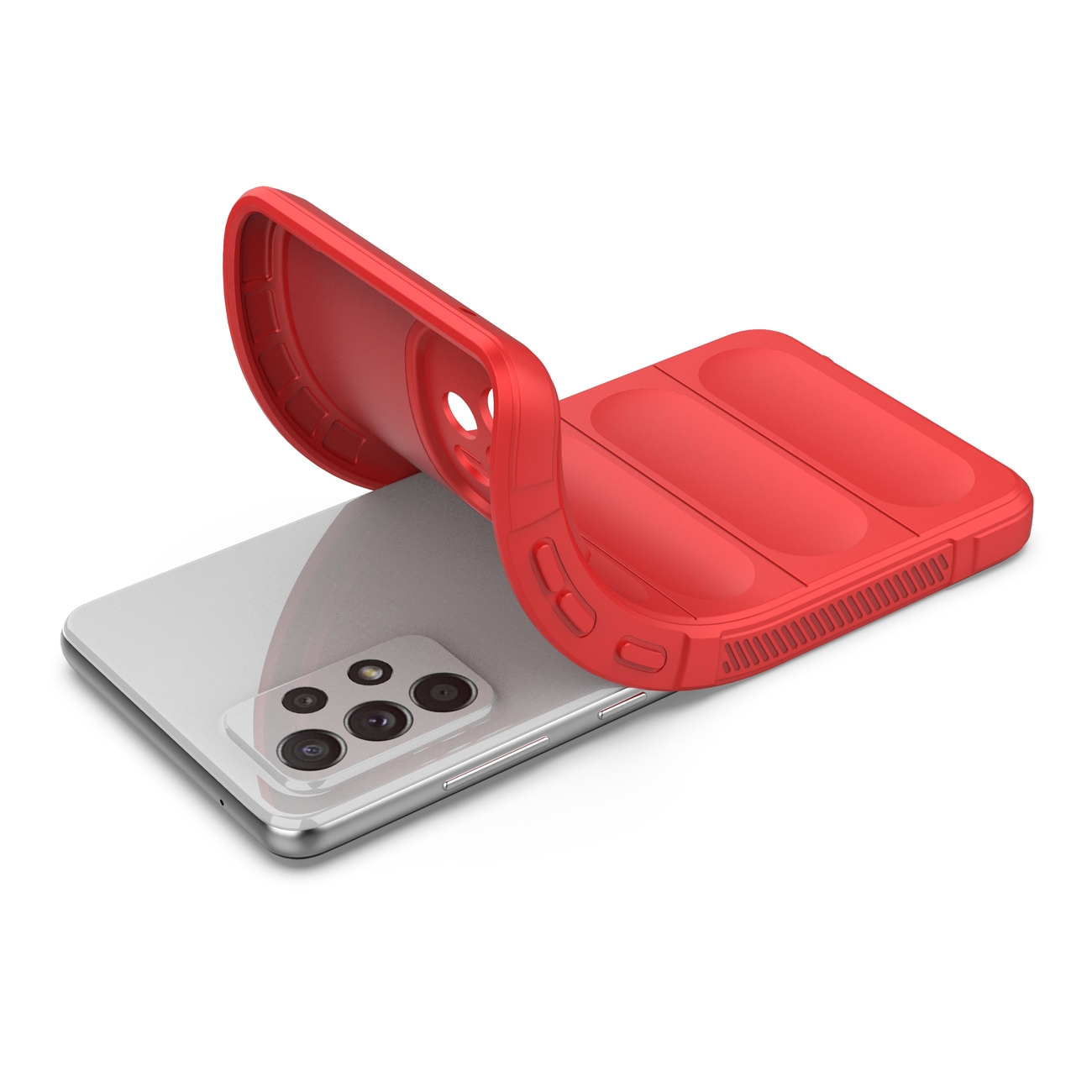 Pokrowiec Magic Shield Case czerwony Samsung Galaxy A52S 5G / 6