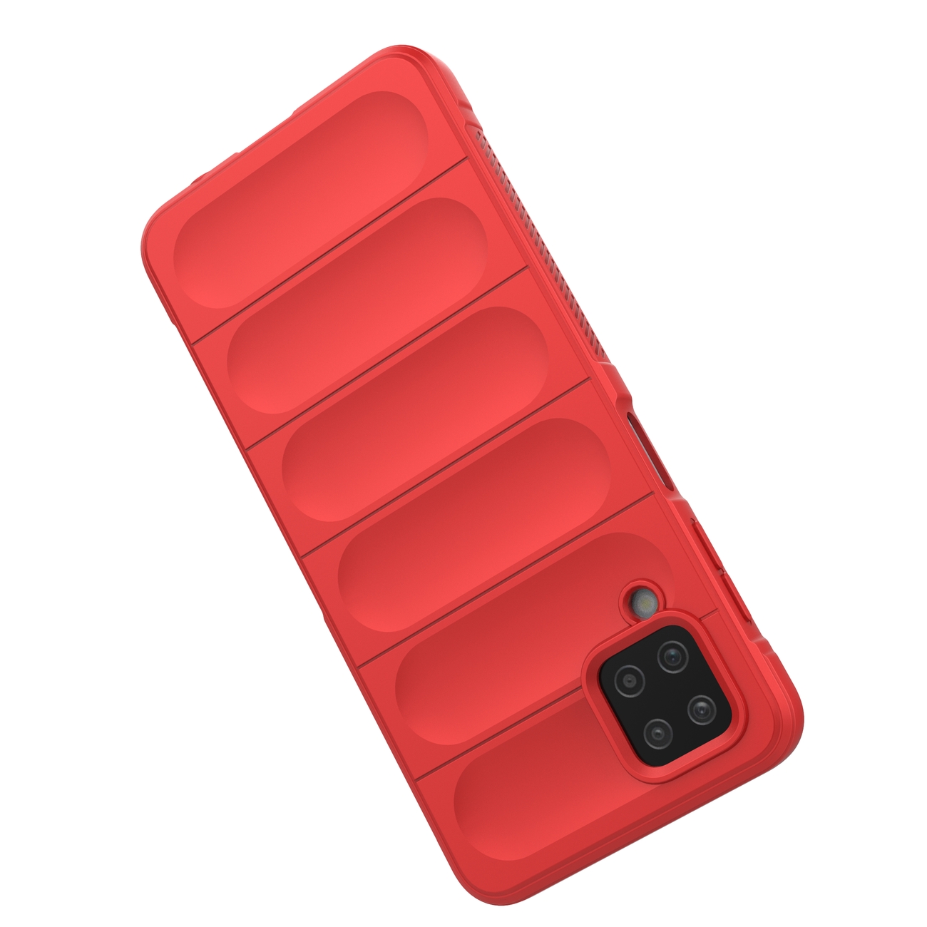 Pokrowiec Magic Shield Case czerwony Samsung Galaxy A12 / 3