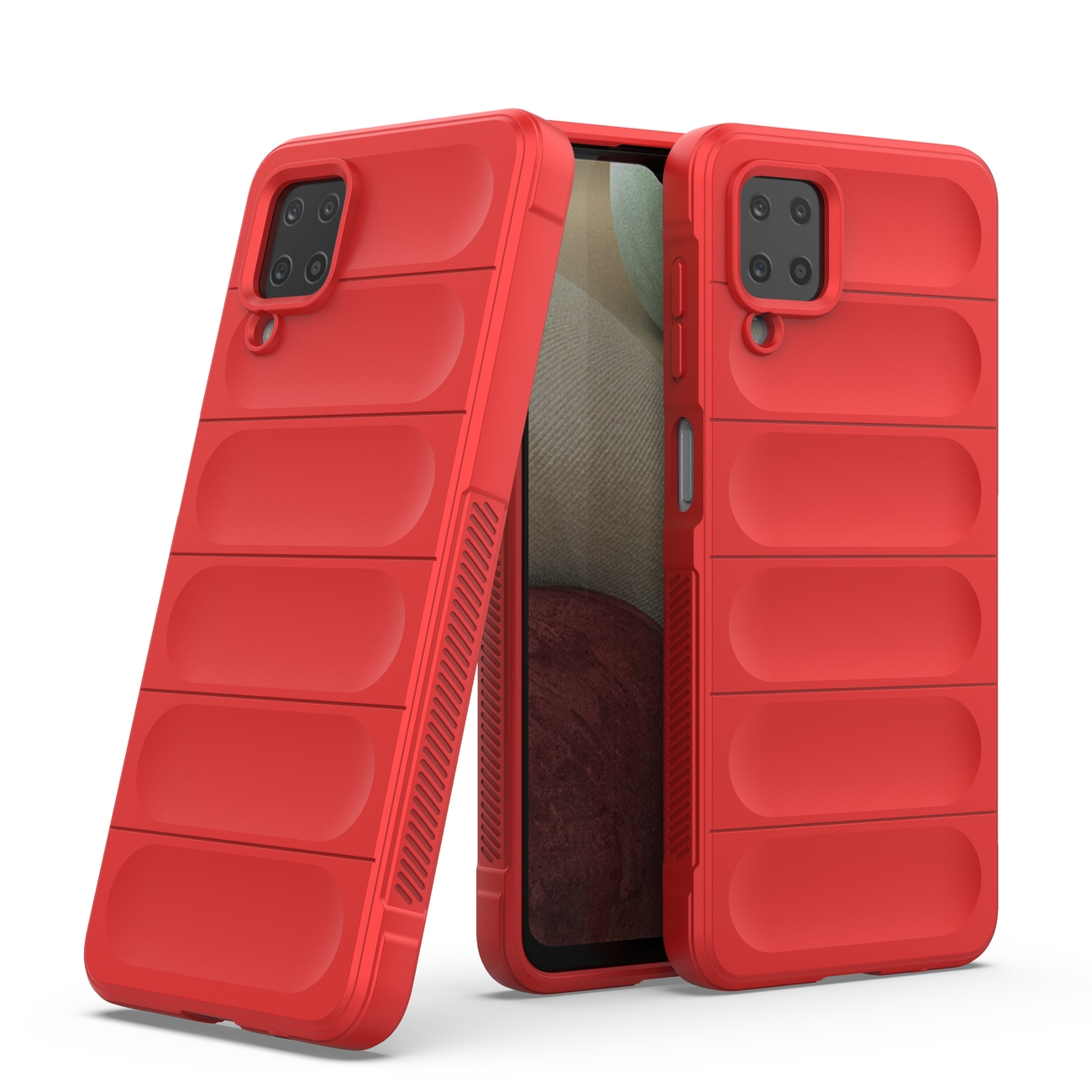 Pokrowiec Magic Shield Case czerwony Samsung Galaxy A12 / 7