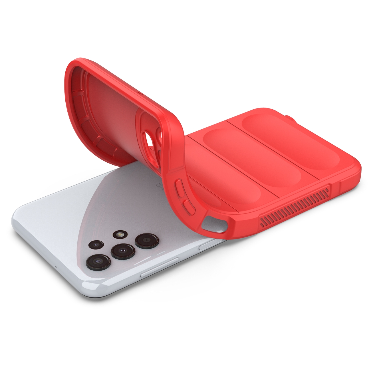 Pokrowiec Magic Shield Case czerwony Samsung Galaxy A13 5G / 6