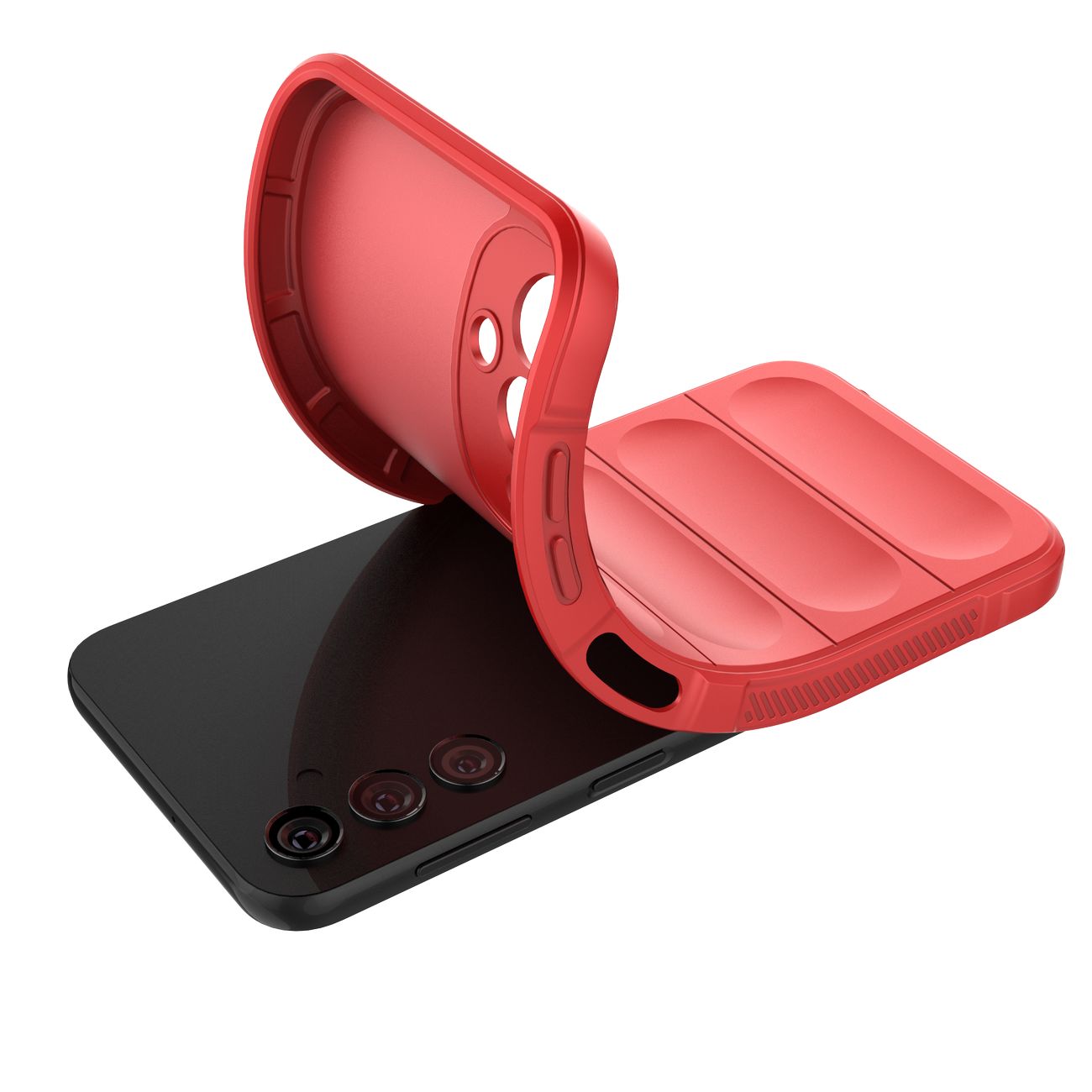 Pokrowiec Magic Shield Case czerwony Samsung Galaxy A24 4G / 4