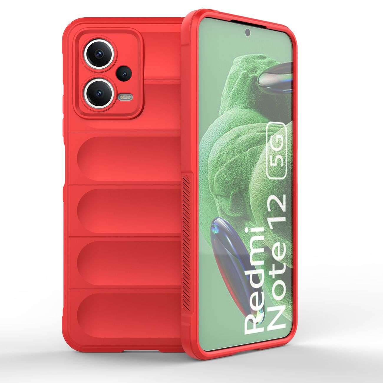 Pokrowiec Magic Shield Case czerwony Xiaomi Poco X5 5G
