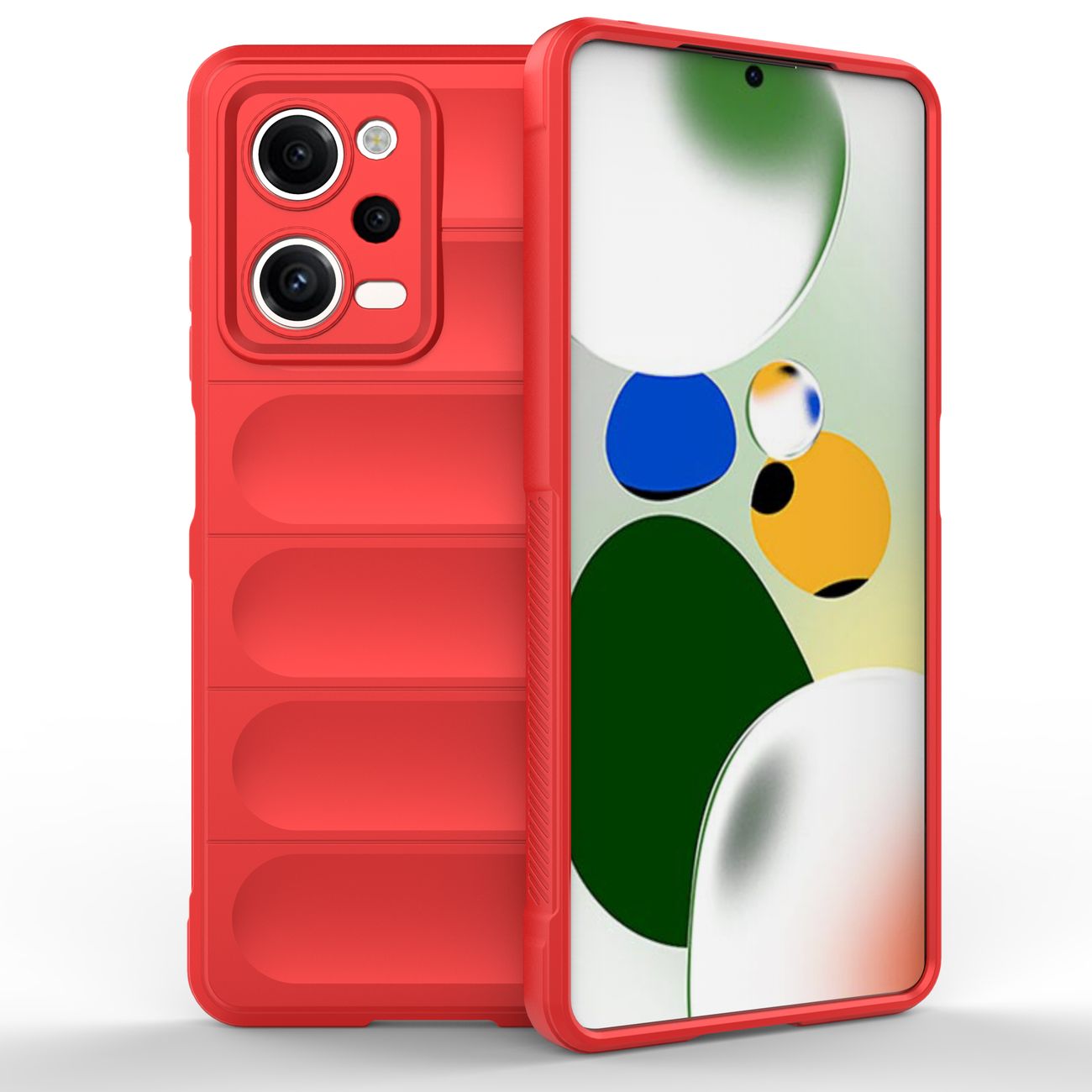 Pokrowiec Magic Shield Case czerwony Xiaomi Poco X5 Pro 5G