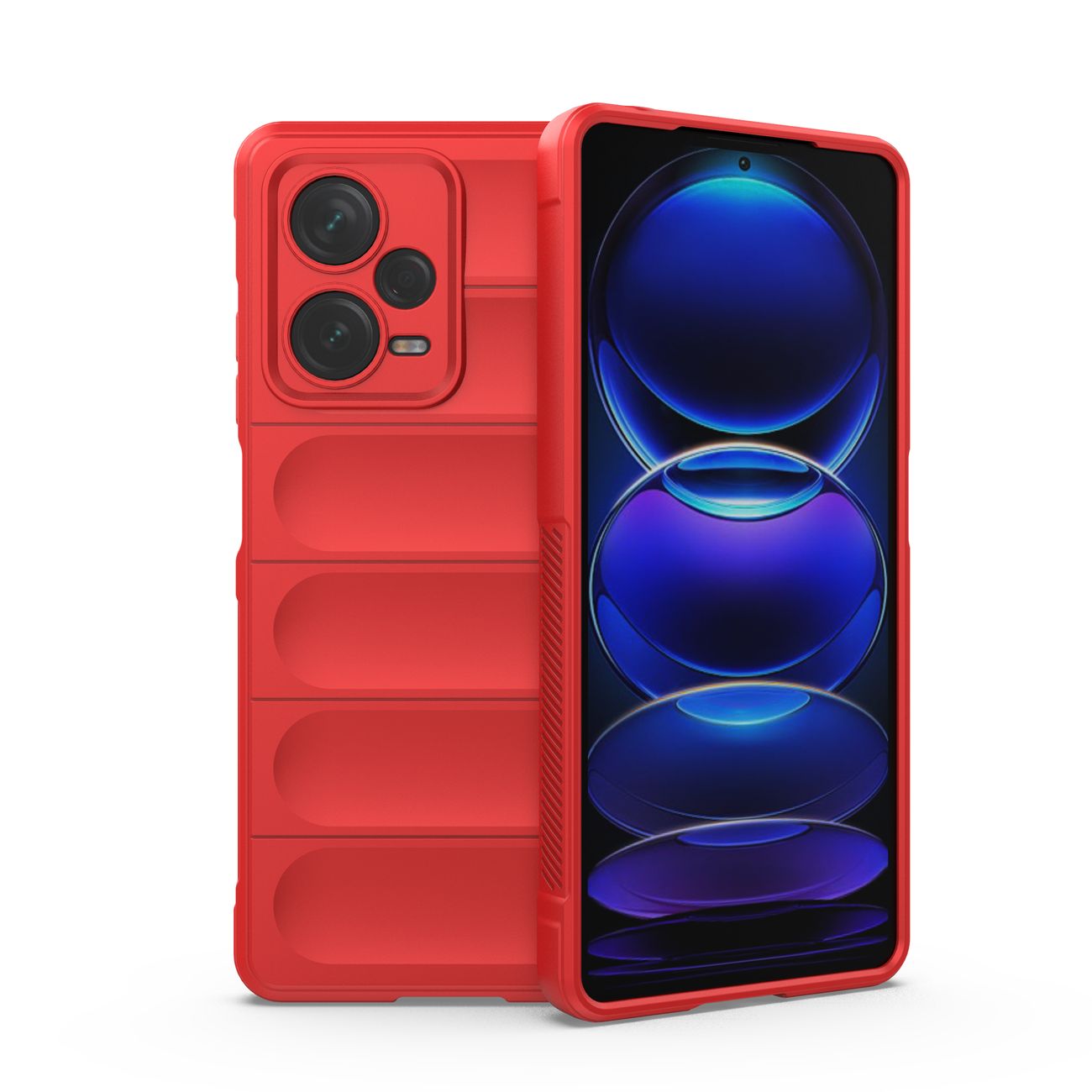 Pokrowiec Magic Shield Case czerwony Xiaomi Redmi Note 12 Pro Plus