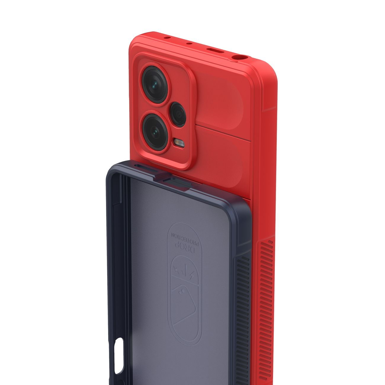 Pokrowiec Magic Shield Case czerwony Xiaomi Redmi Note 12 Pro Plus / 6