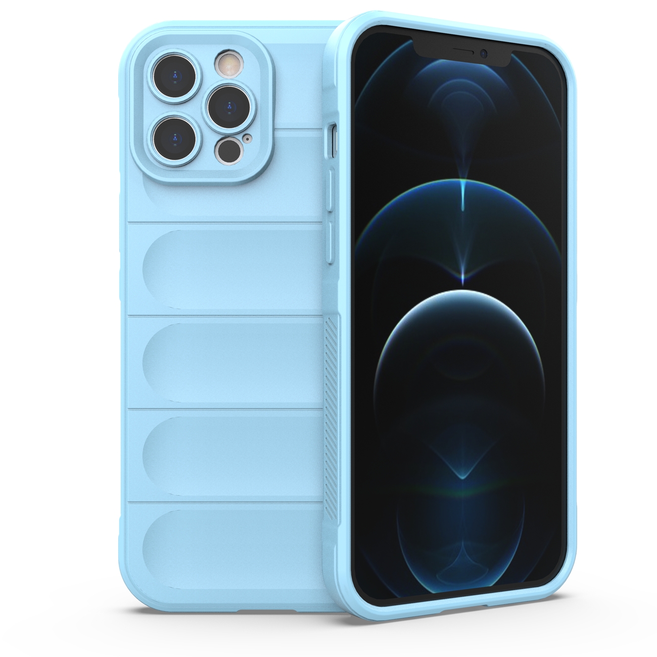Pokrowiec Magic Shield Case jasnoniebieski Apple iPhone 12 Pro Max