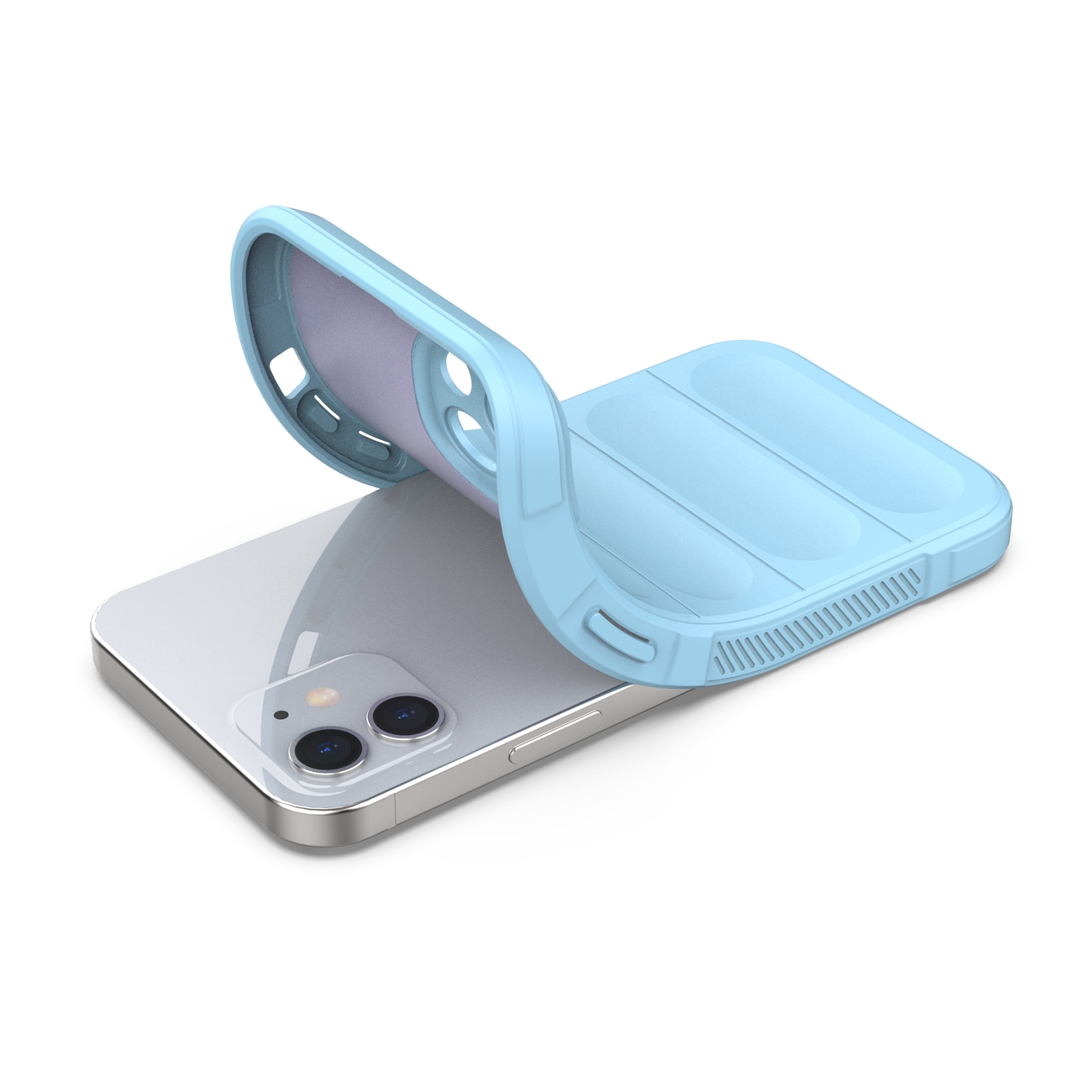 Pokrowiec Magic Shield Case jasnoniebieski Apple iPhone 13 / 4
