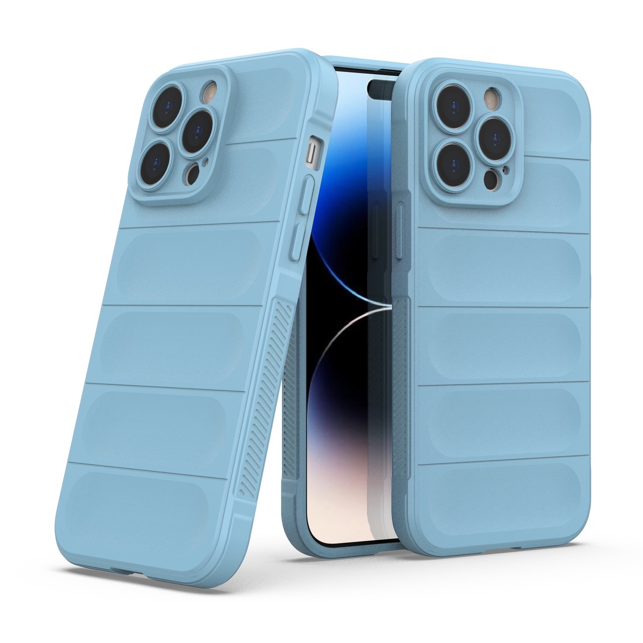 Pokrowiec Magic Shield Case jasnoniebieski Apple iPhone 14 Pro Max / 7 Pokrowiec Magic Shield Case jasnoniebieski Apple iPhone 14 Pro Max / 7