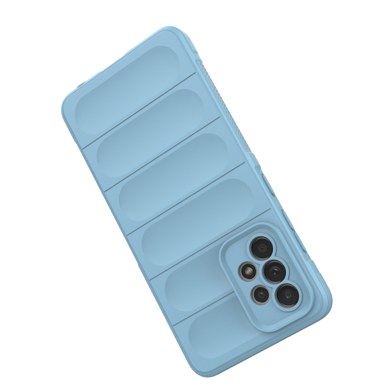 Pokrowiec Magic Shield Case jasnoniebieski Samsung A52 5G / 4