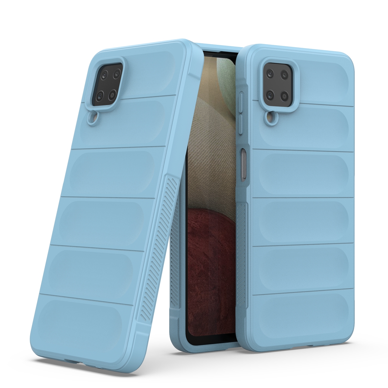 Pokrowiec Magic Shield Case jasnoniebieski Samsung Galaxy A12 / 6