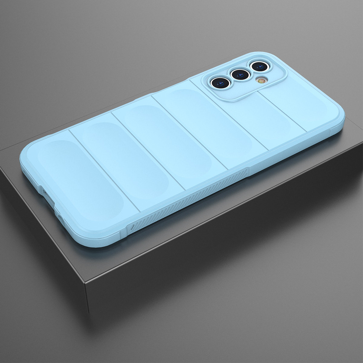 Pokrowiec Magic Shield Case jasnoniebieski Samsung Galaxy A14 / 7