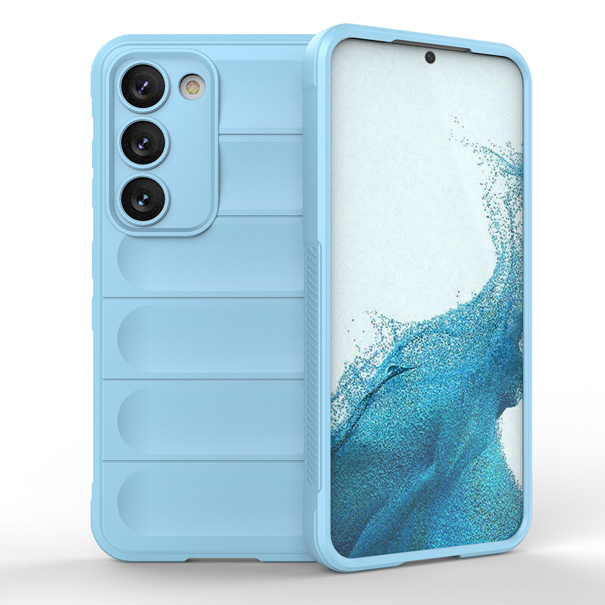 Pokrowiec Magic Shield Case jasnoniebieski Samsung Galaxy S23