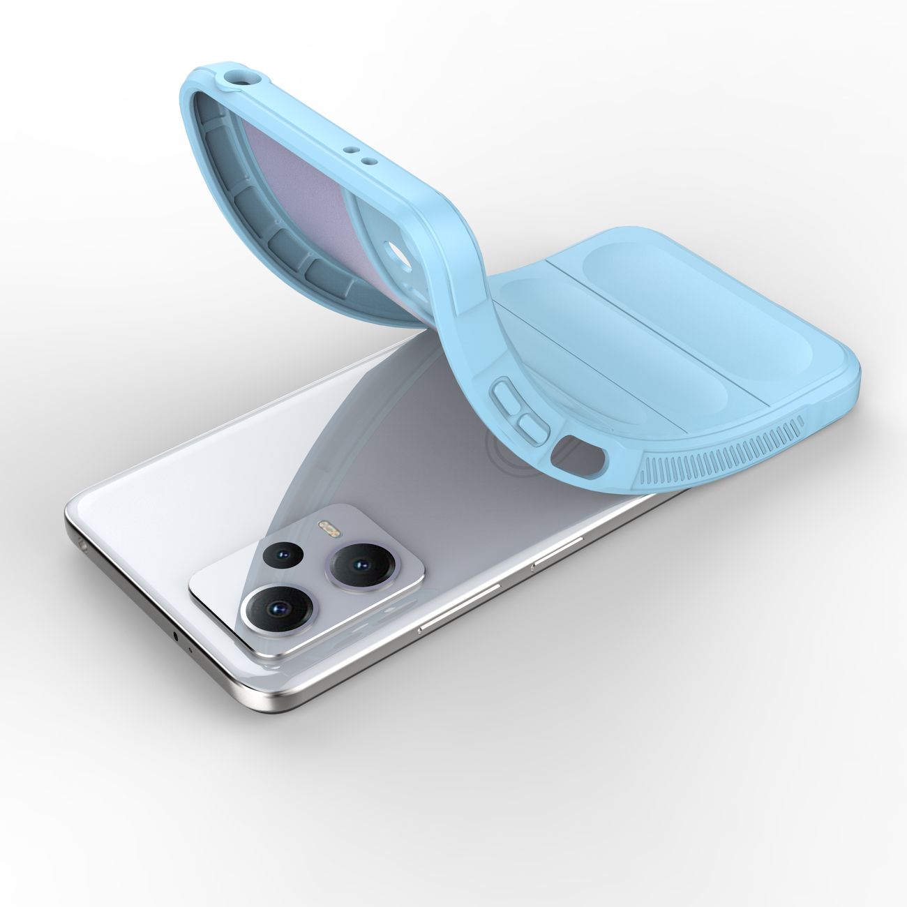 Pokrowiec Magic Shield Case jasnoniebieski Xiaomi Poco X5 5G / 6