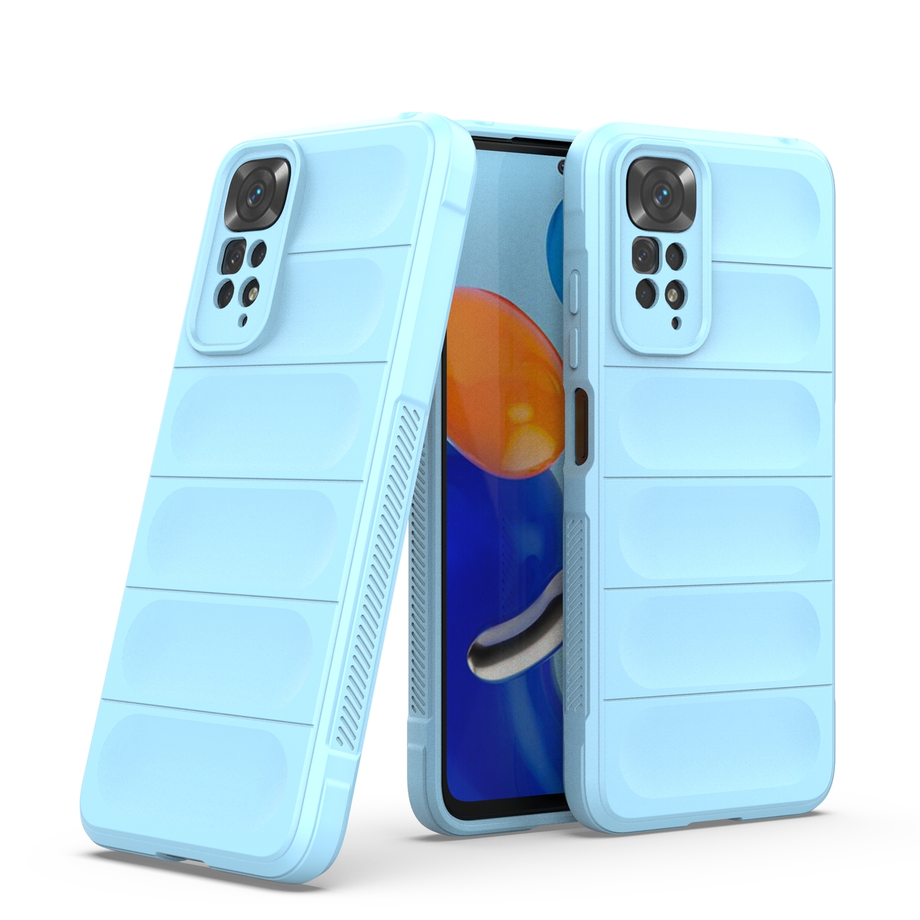 Pokrowiec Magic Shield Case jasnoniebieski Xiaomi Redmi Note 11 / 4