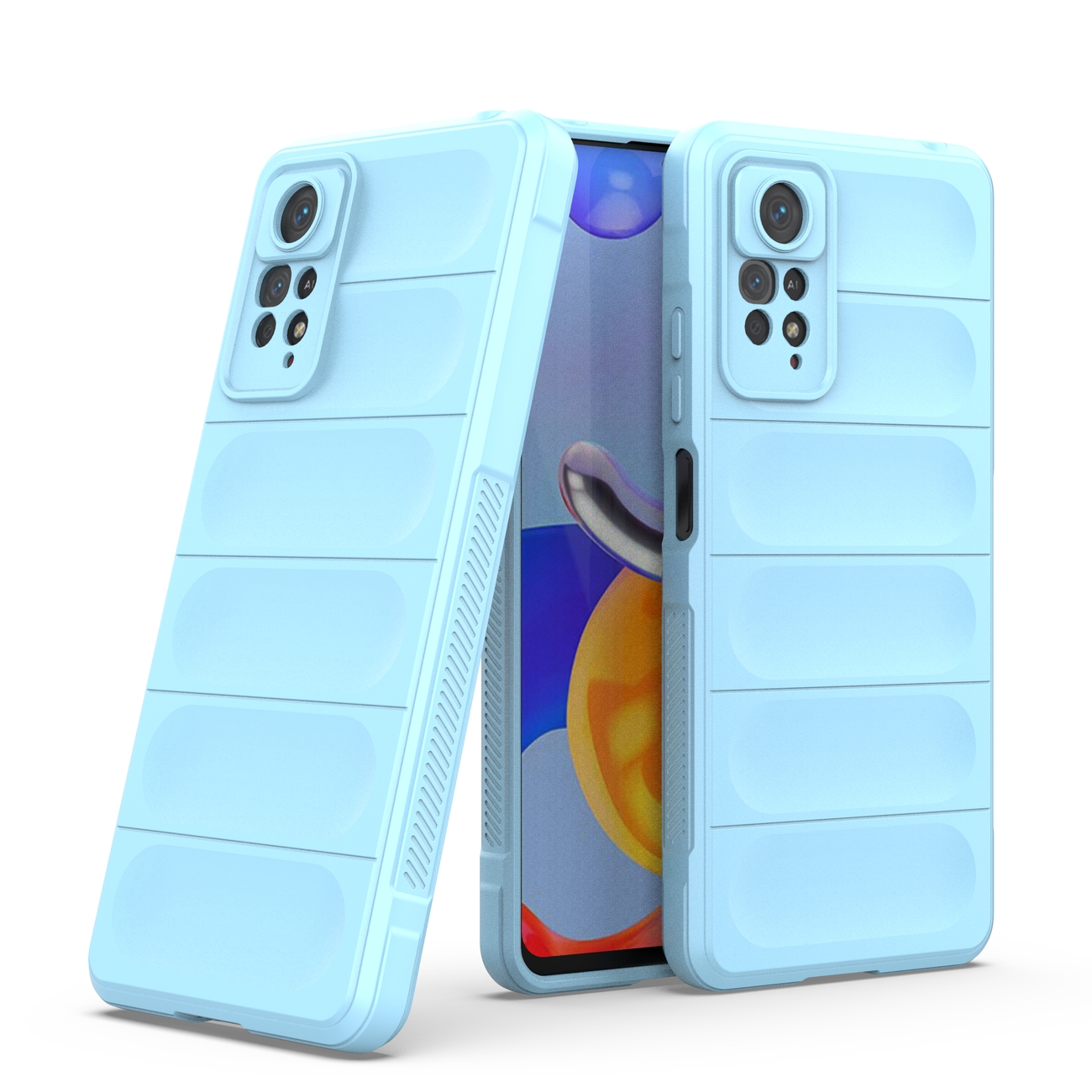 Pokrowiec Magic Shield Case jasnoniebieski Xiaomi Redmi Note 11 Pro / 7