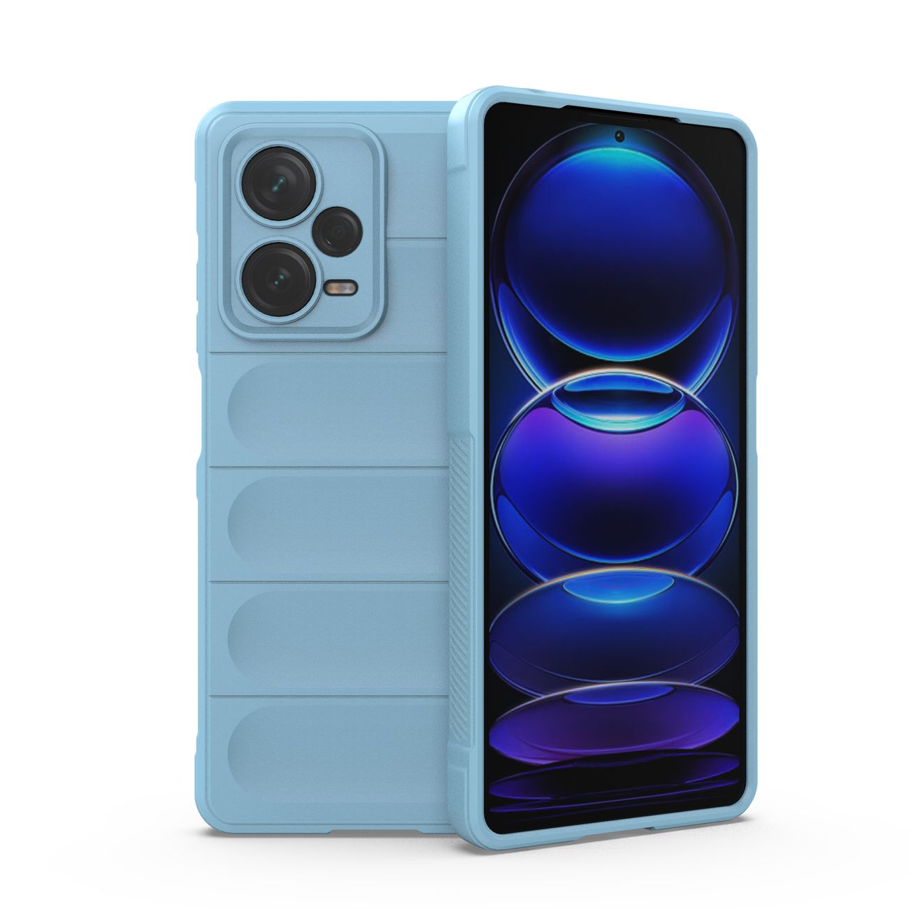 Pokrowiec Magic Shield Case jasnoniebieski Xiaomi Redmi Note 12 Pro Plus