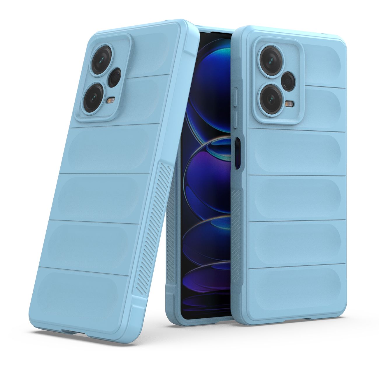 Pokrowiec Magic Shield Case jasnoniebieski Xiaomi Redmi Note 12 Pro Plus / 2