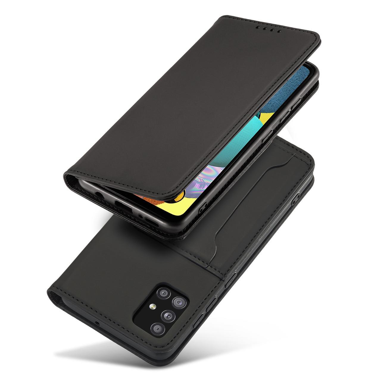Pokrowiec Magnet Card Case czarny Samsung Galaxy A12 5G / 2