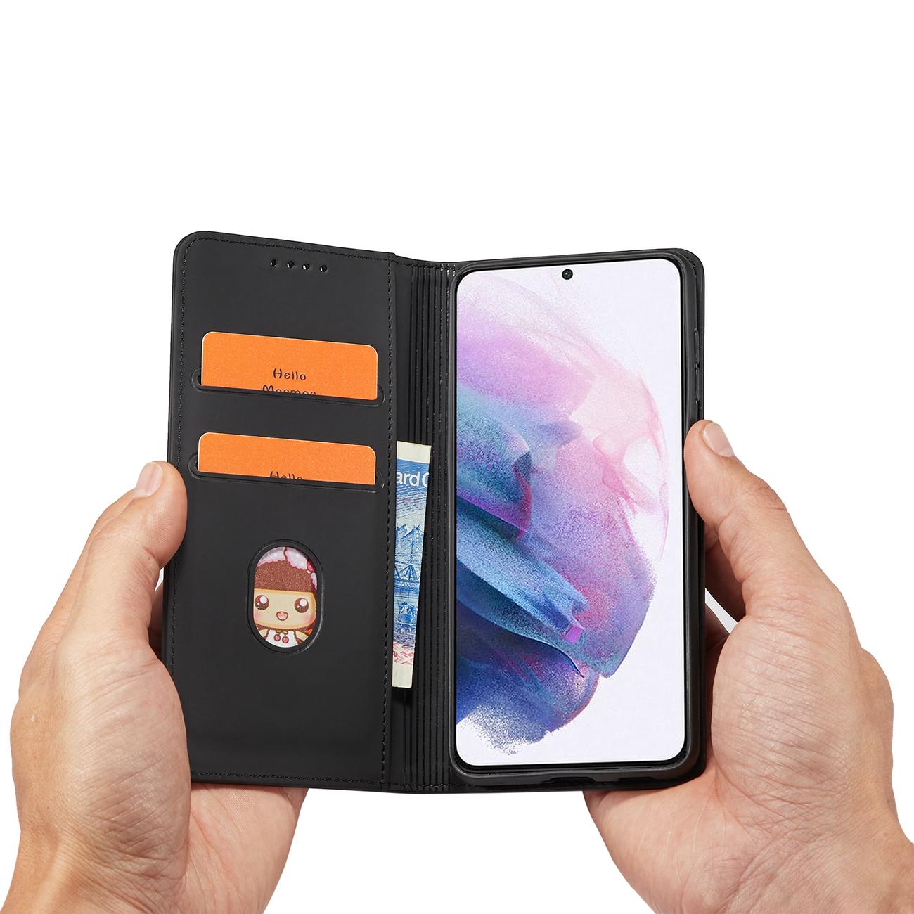 Pokrowiec Magnet Card Case czarny Samsung Galaxy S22 / 9