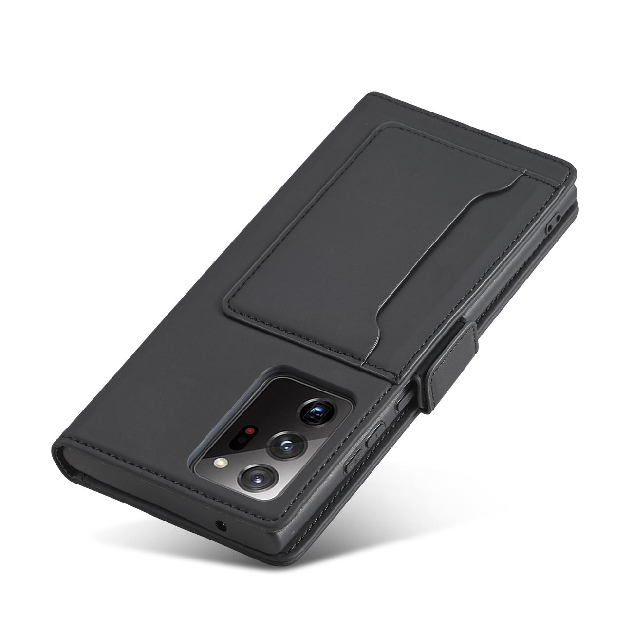 Pokrowiec Magnet Card Case czarny Samsung Galaxy S22 Ultra / 10