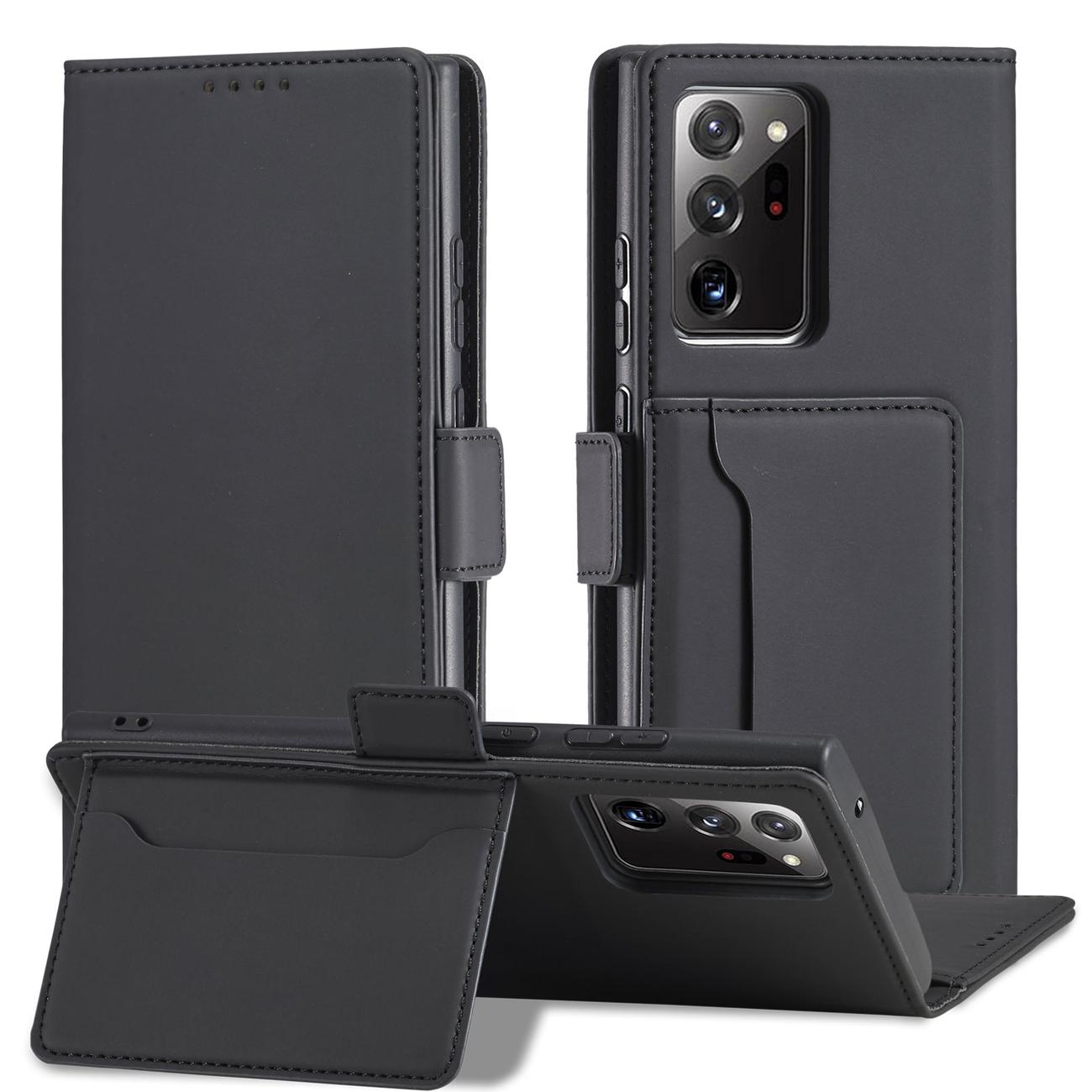 Pokrowiec Magnet Card Case czarny Samsung Galaxy S22 Ultra / 6