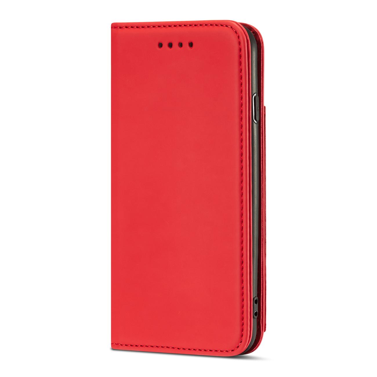 Pokrowiec Magnet Card Case czerwony Apple iPhone 8 / 4