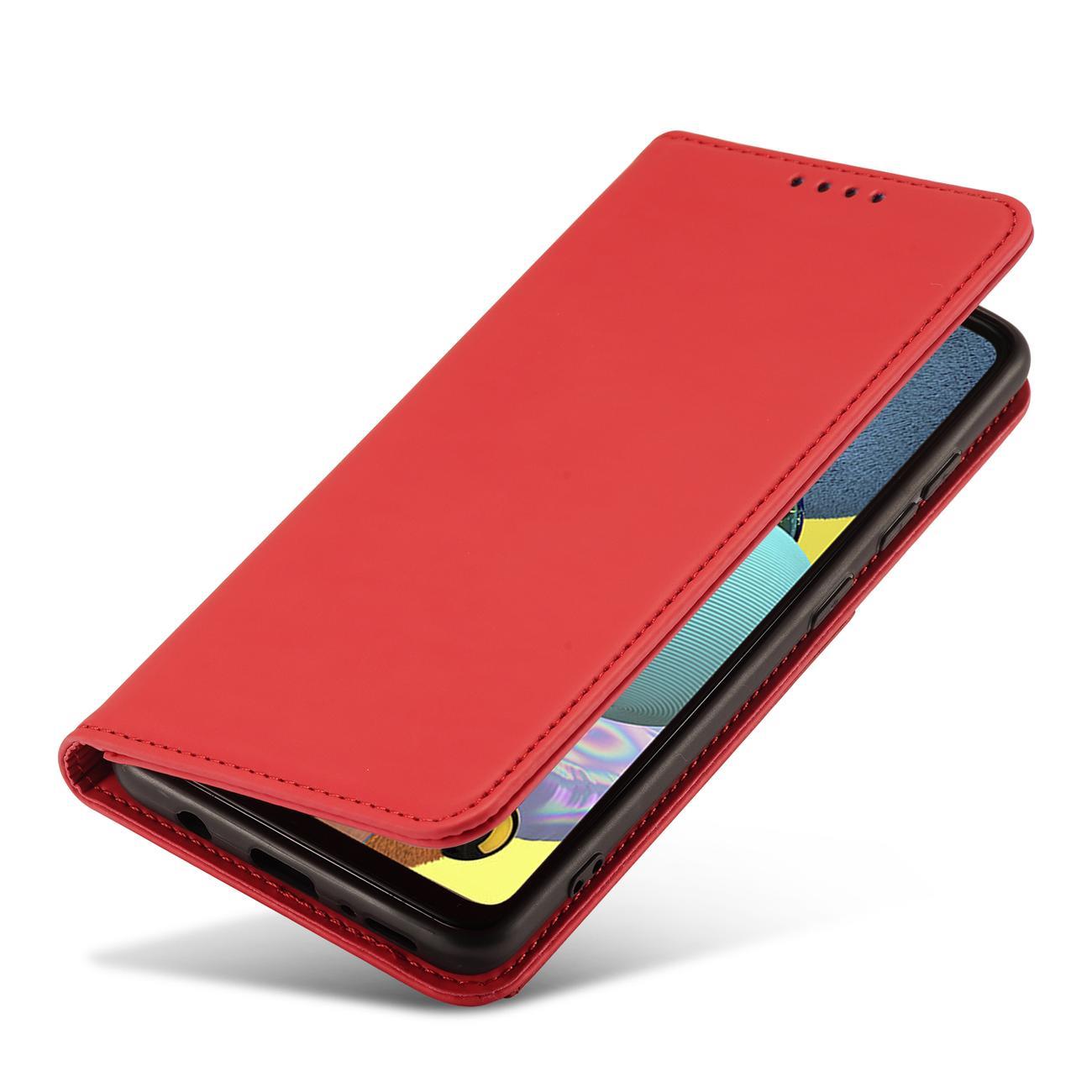 Pokrowiec Magnet Card Case czerwony Samsung A52 5G / 8