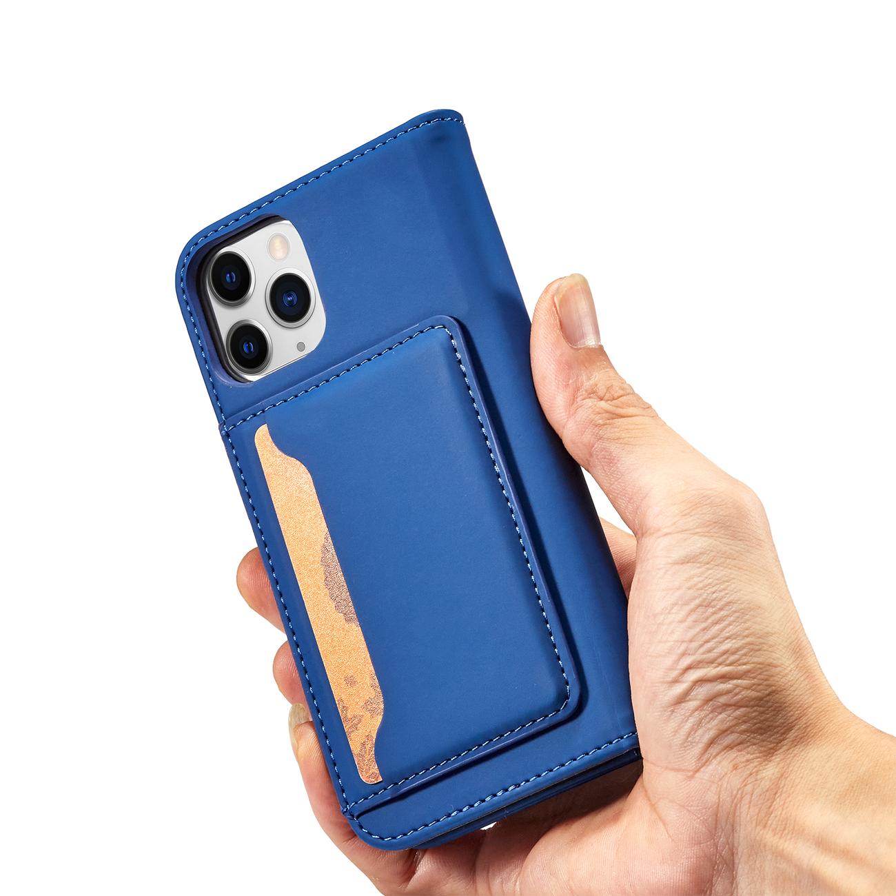 Pokrowiec Magnet Card Case niebieski Apple iPhone 12 Pro Max / 11