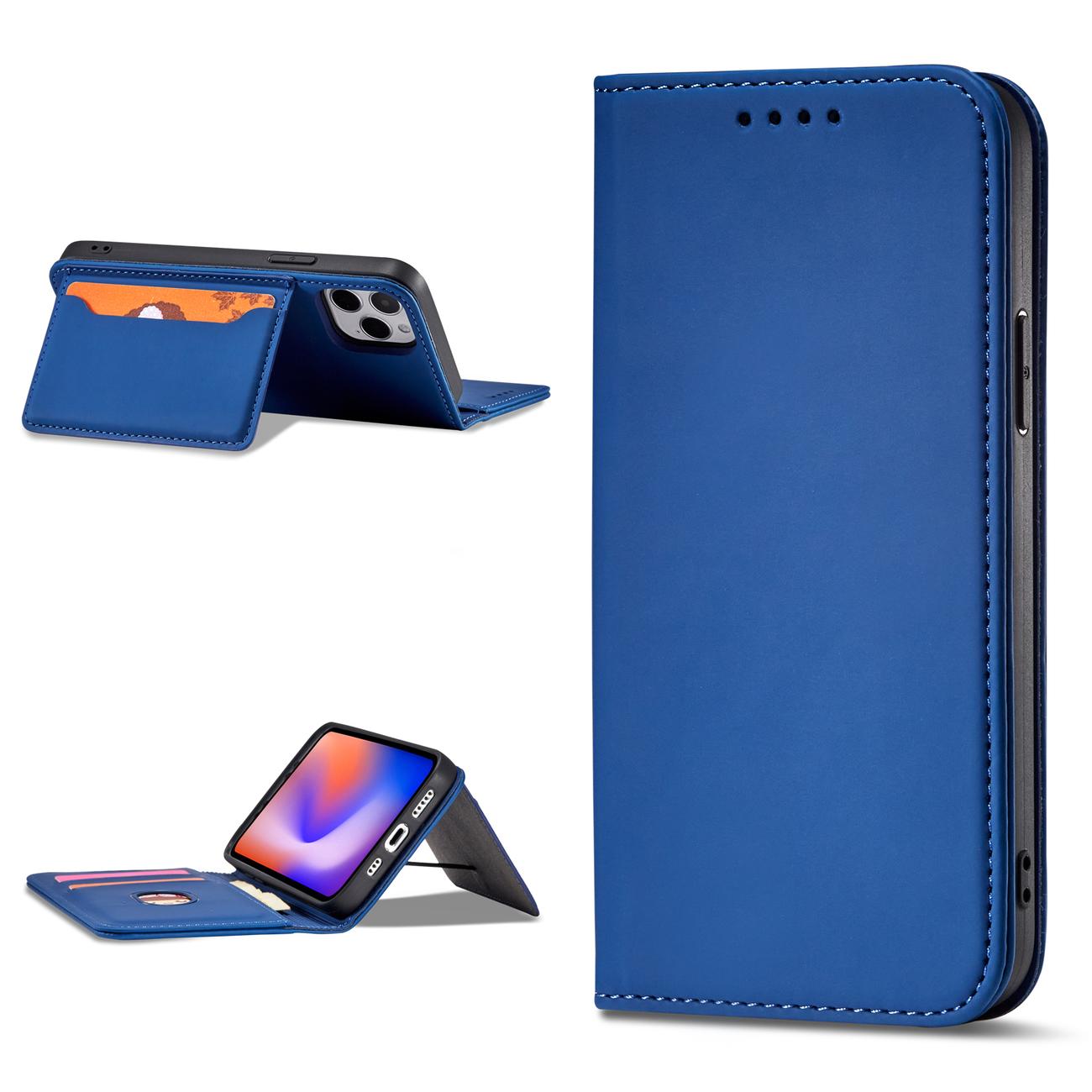 Pokrowiec Magnet Card Case niebieski Apple iPhone 12 Pro Max / 4
