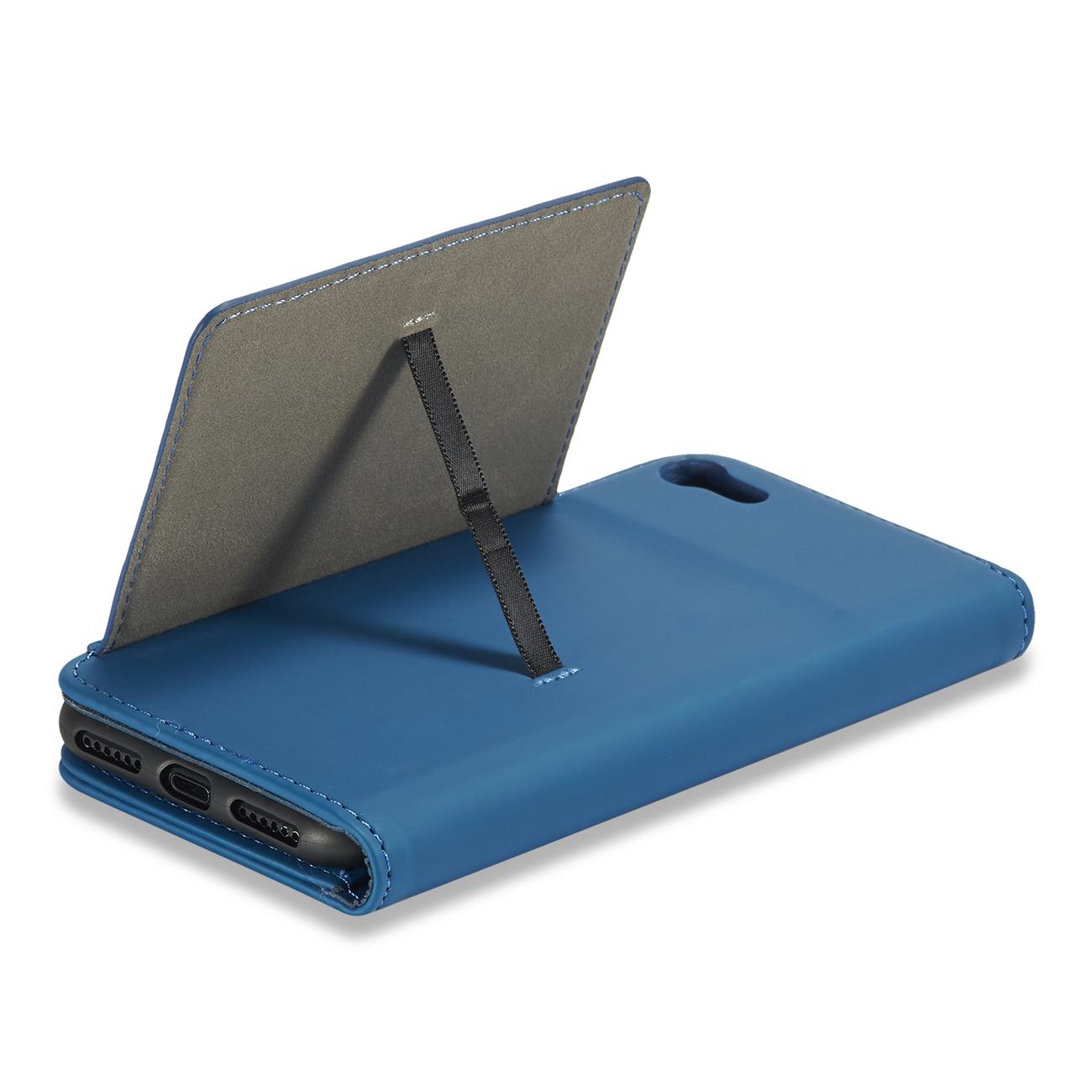 Pokrowiec Magnet Card Case niebieski Apple iPhone SE 2020 / 10