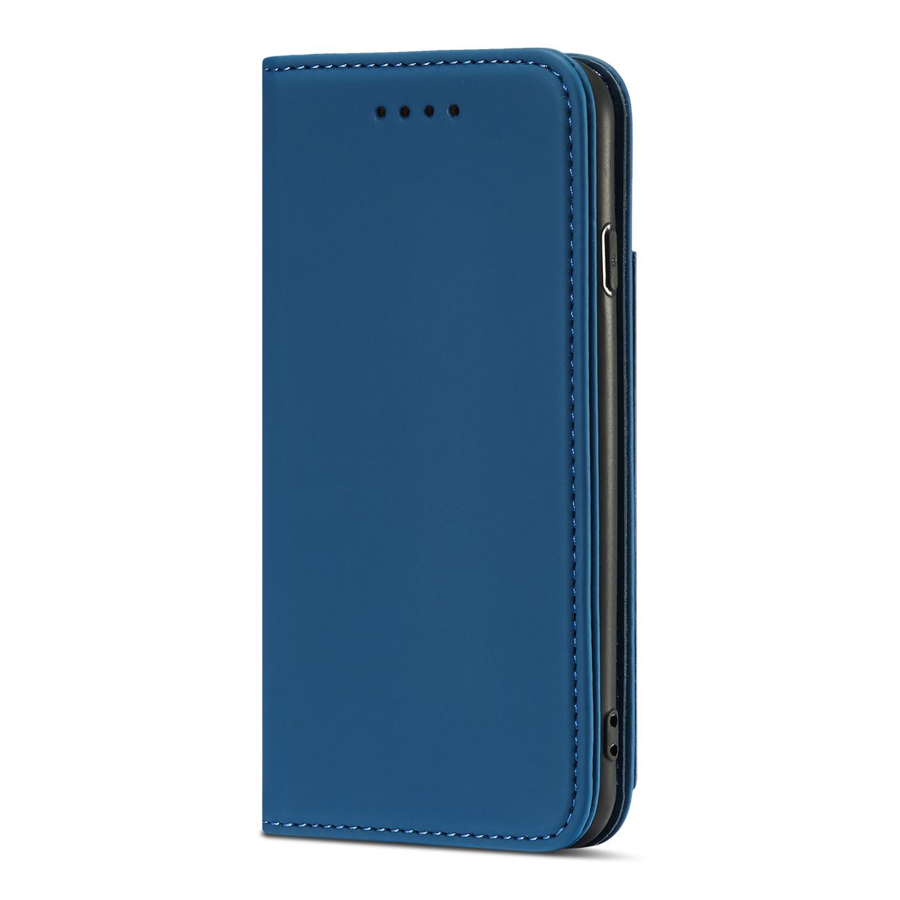 Pokrowiec Magnet Card Case niebieski Apple iPhone SE 2020 / 3