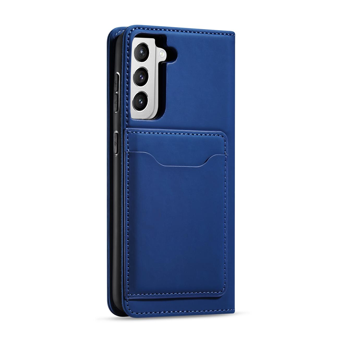 Pokrowiec Magnet Card Case niebieski Samsung Galaxy S22 / 6
