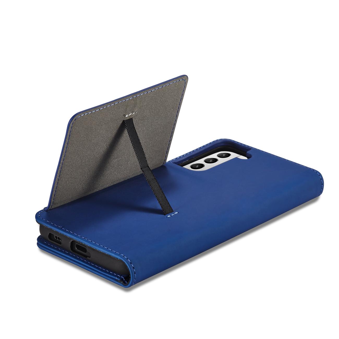 Pokrowiec Magnet Card Case niebieski Samsung Galaxy S22 / 9